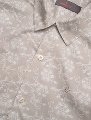 Morris - Printed Short Sleeve Shirt - kortärmade skjortor - khaki - 3