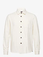 Morris - Jersey Overshirt - mehed - off white - 0