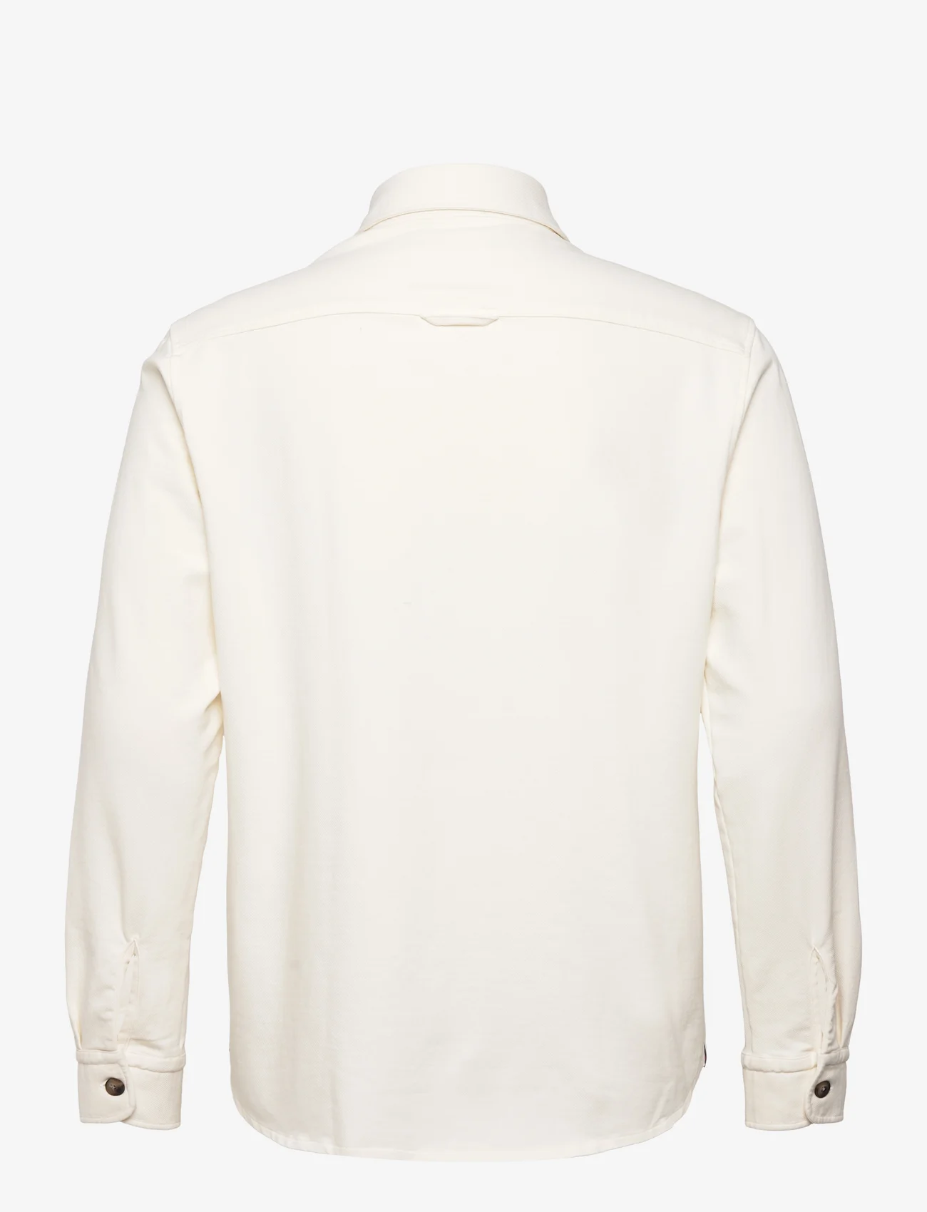 Morris - Jersey Overshirt - mehed - off white - 1