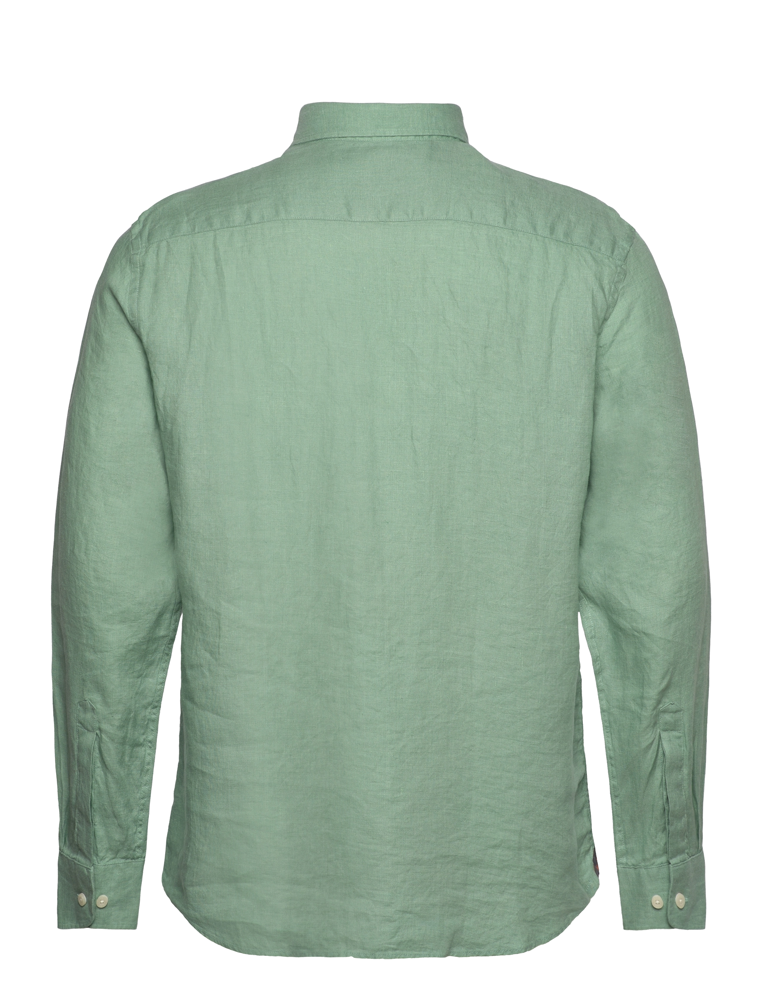Morris - Douglas Linen Shirt-Classic Fit - green - 1