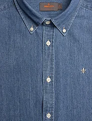 Morris - Morris Denim Shirt - Classic Fit - basic shirts - old blue - 2