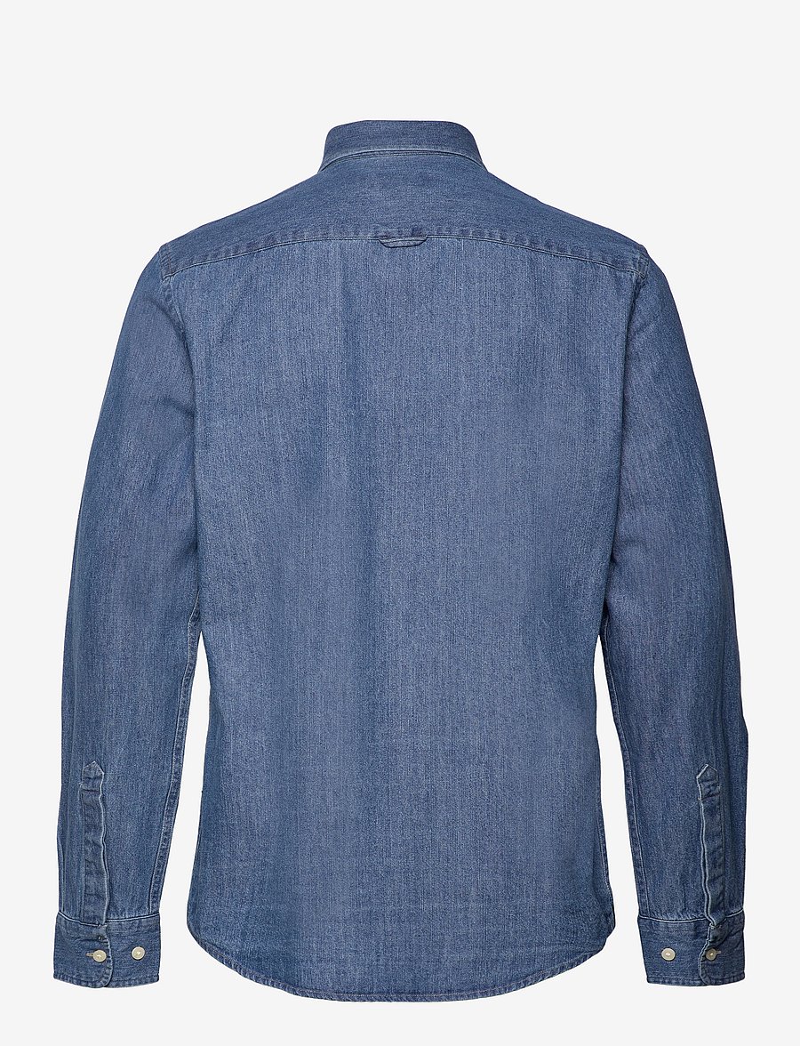 Morris - Morris Denim Shirt - Classic Fit - jeanshemden - old blue - 1