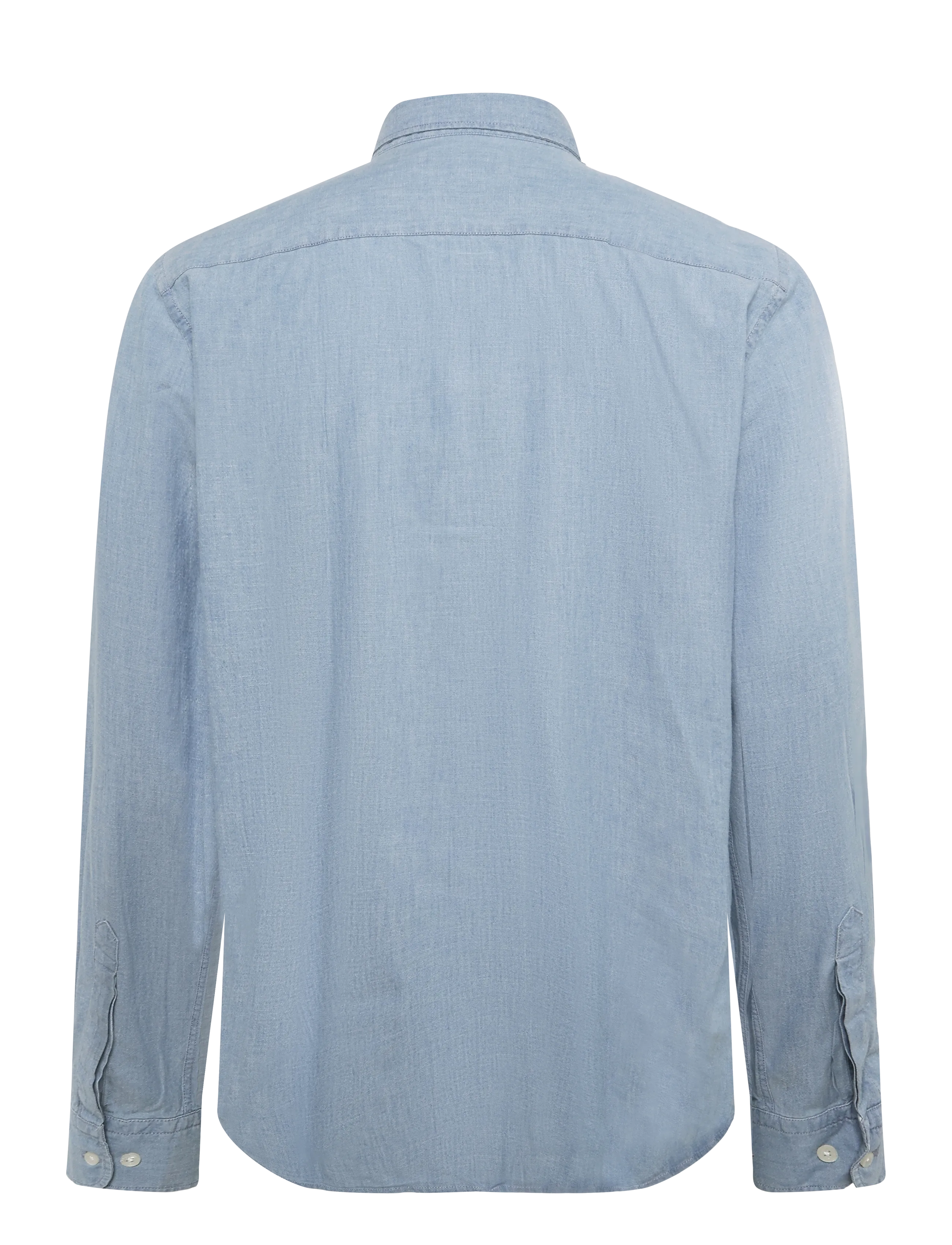 Morris - Morris Chambray Shirt - Slim Fit - vabaajasärgid - blue - 2