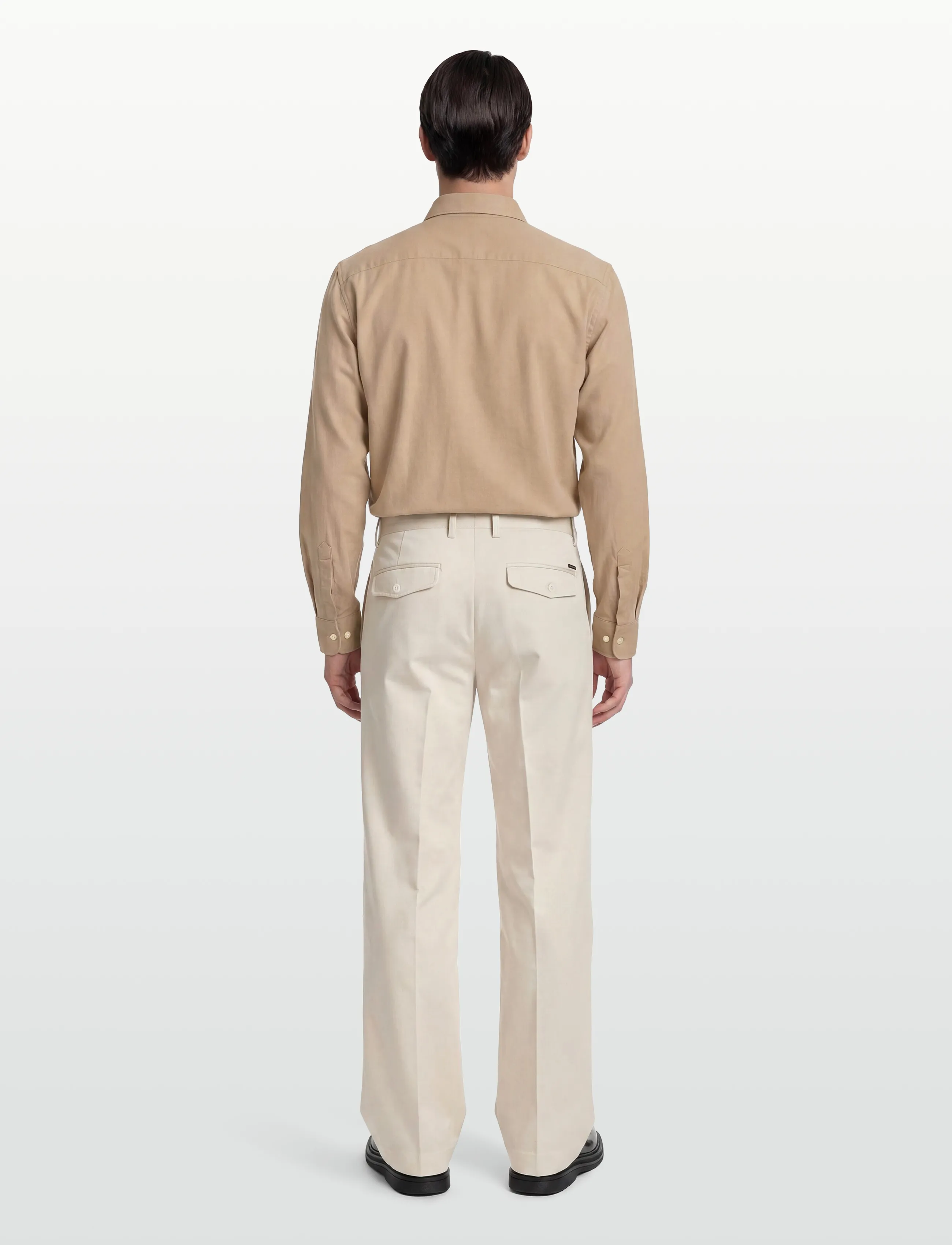 Morris - Eddie Pique Shirt - Slim Fit - oxfordi särgid - khaki - 4