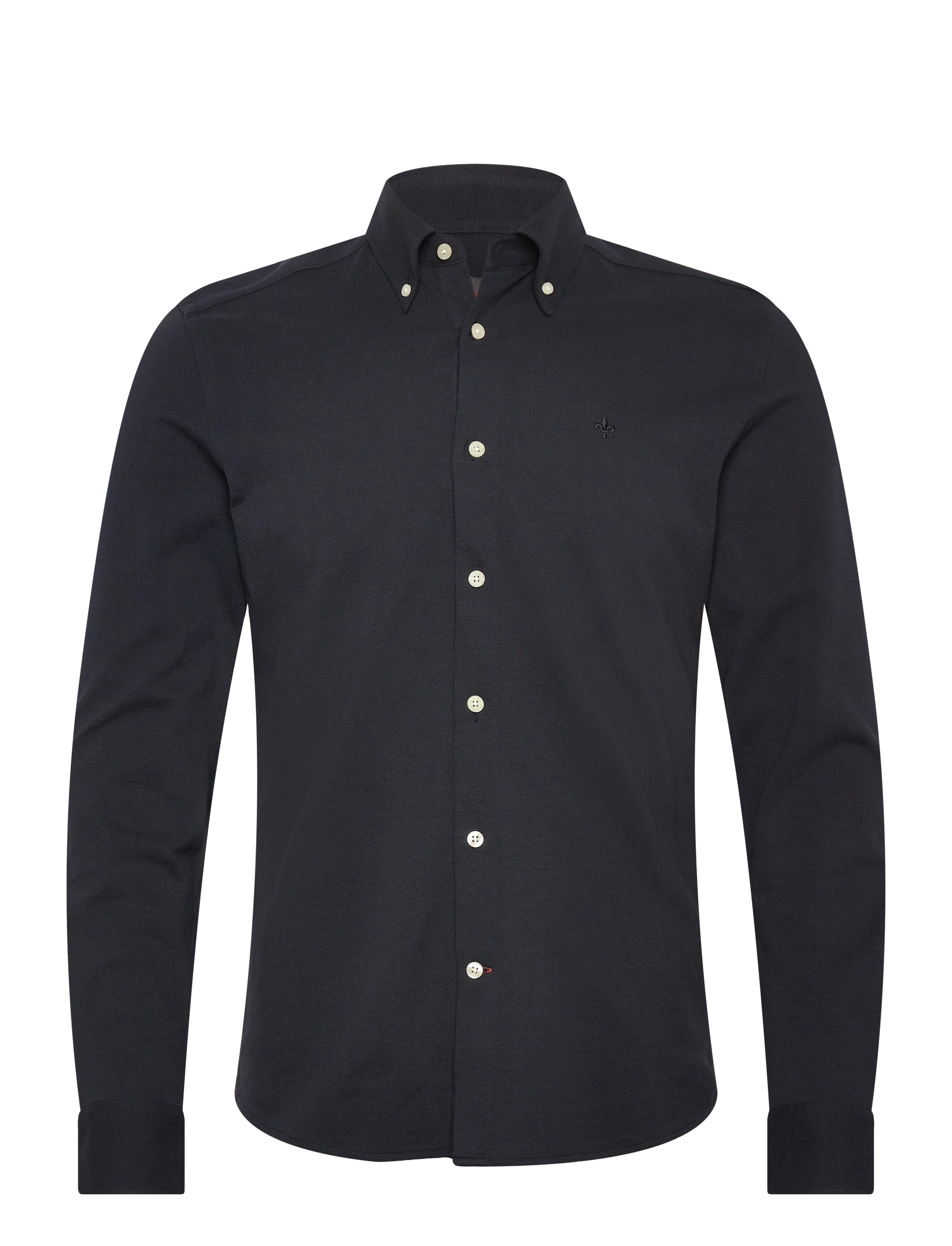 Morris Eddie Pique Shirt - Slim Fit - Kauluspaidat - OLD BLUE / navy