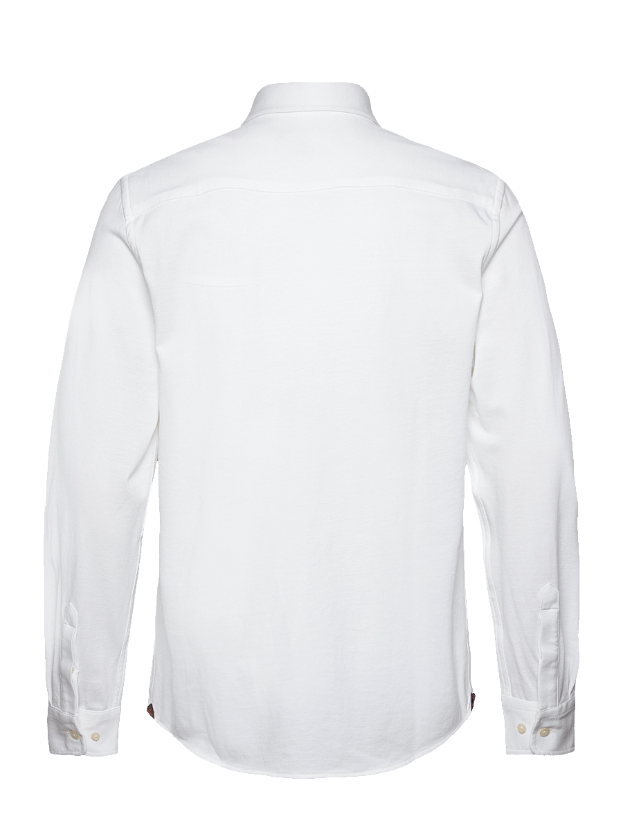 Morris - Eddie Pique Shirt - Slim Fit - oxford-hemden - white - 1