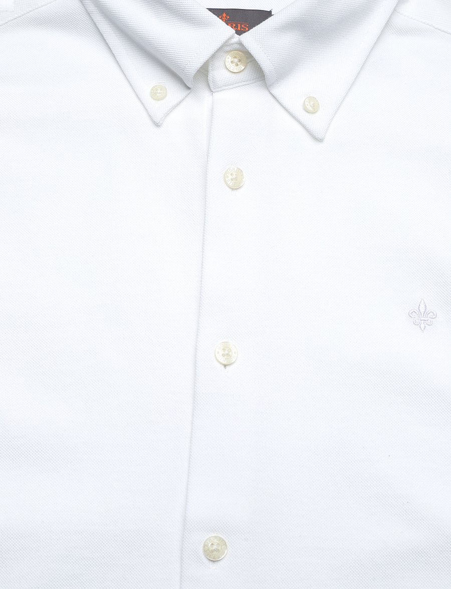 Morris - Eddie Pique Shirt - Slim Fit - oxford-hemden - white - 2