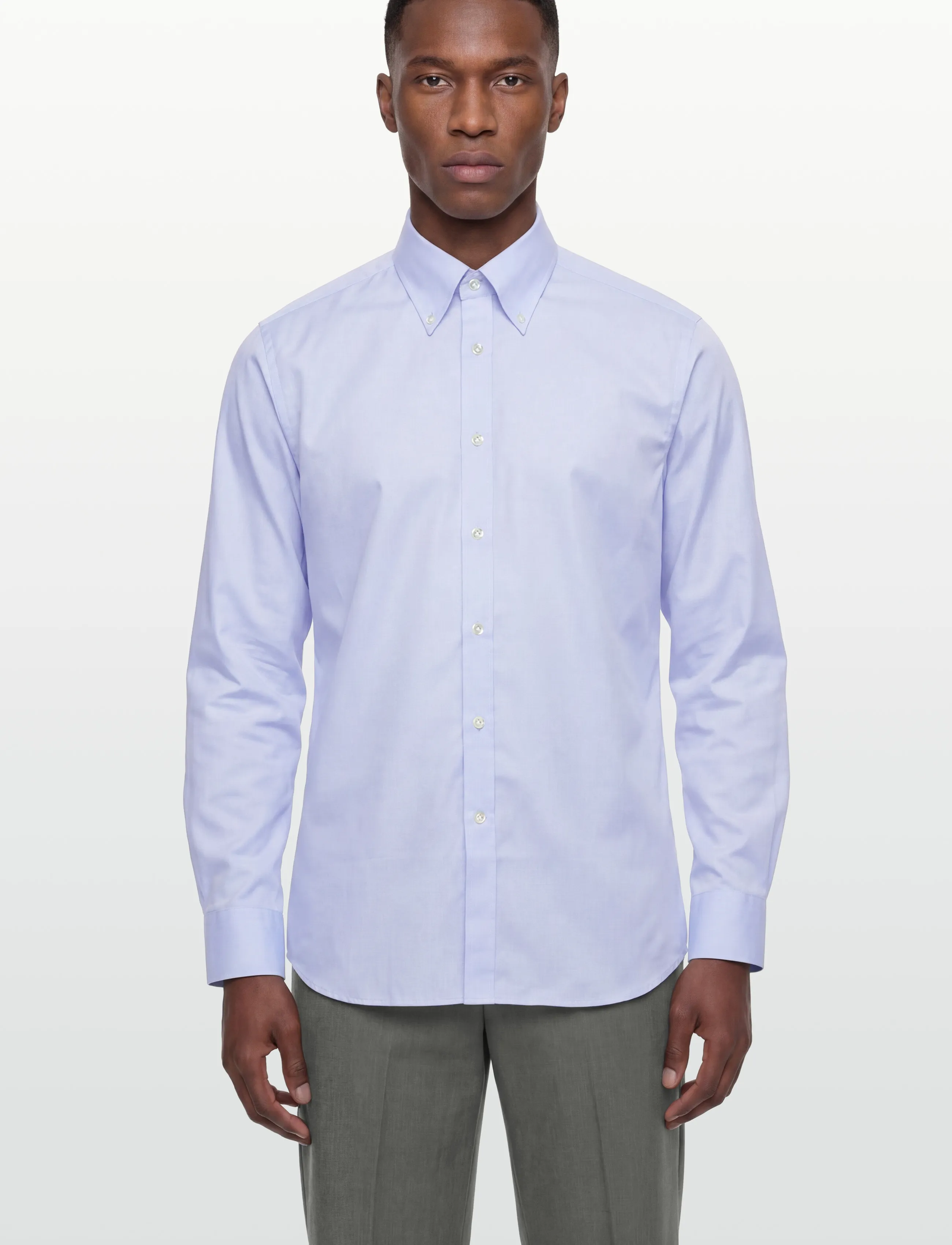 Morris - Heritage Button Down Shirt - Slim Fit - light blue - 3