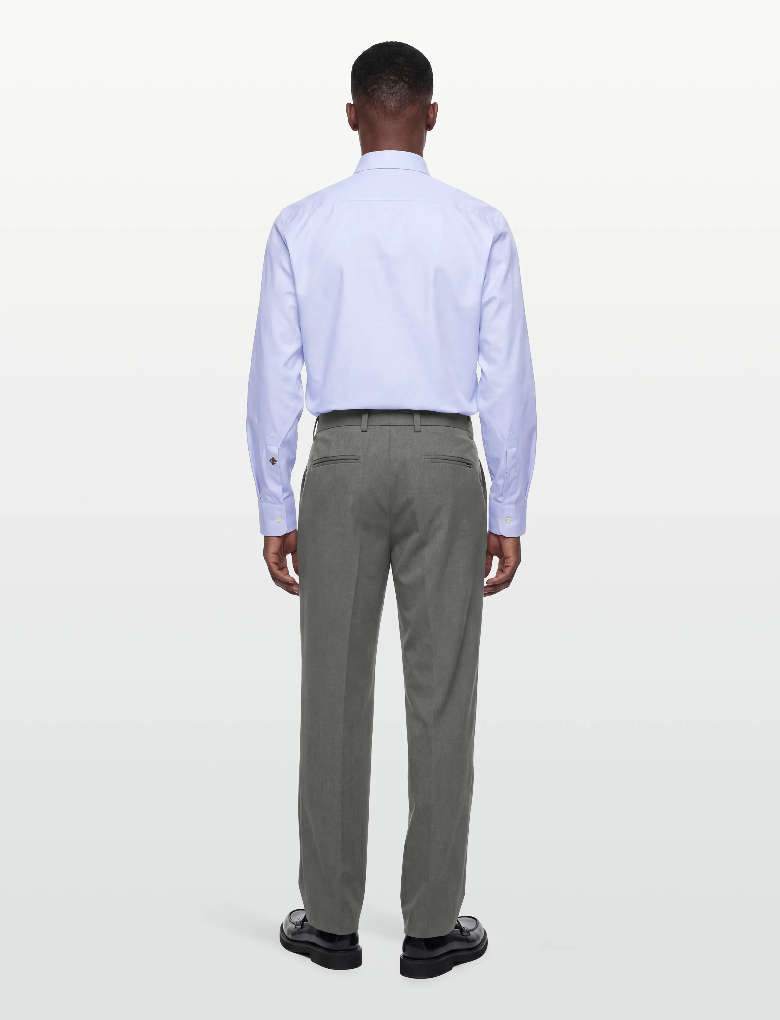 Morris - Heritage Button Down Shirt - Slim Fit - light blue - 4