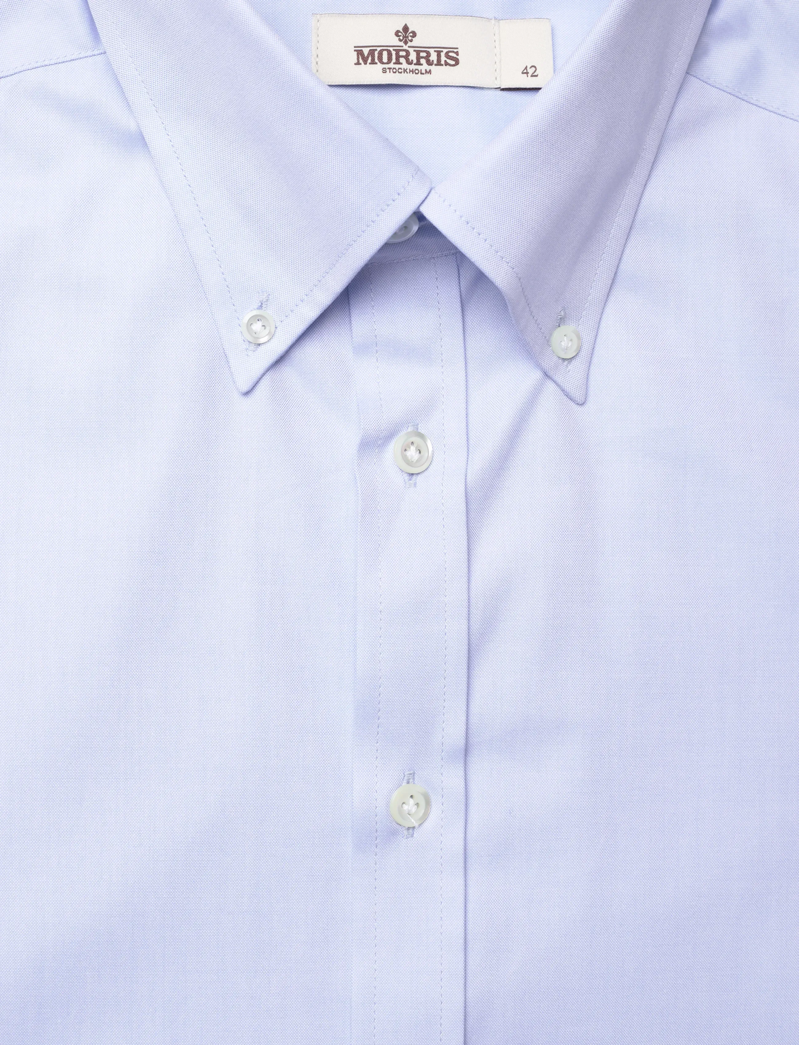 Morris - Heritage Button Down Shirt - Slim Fit - light blue - 5