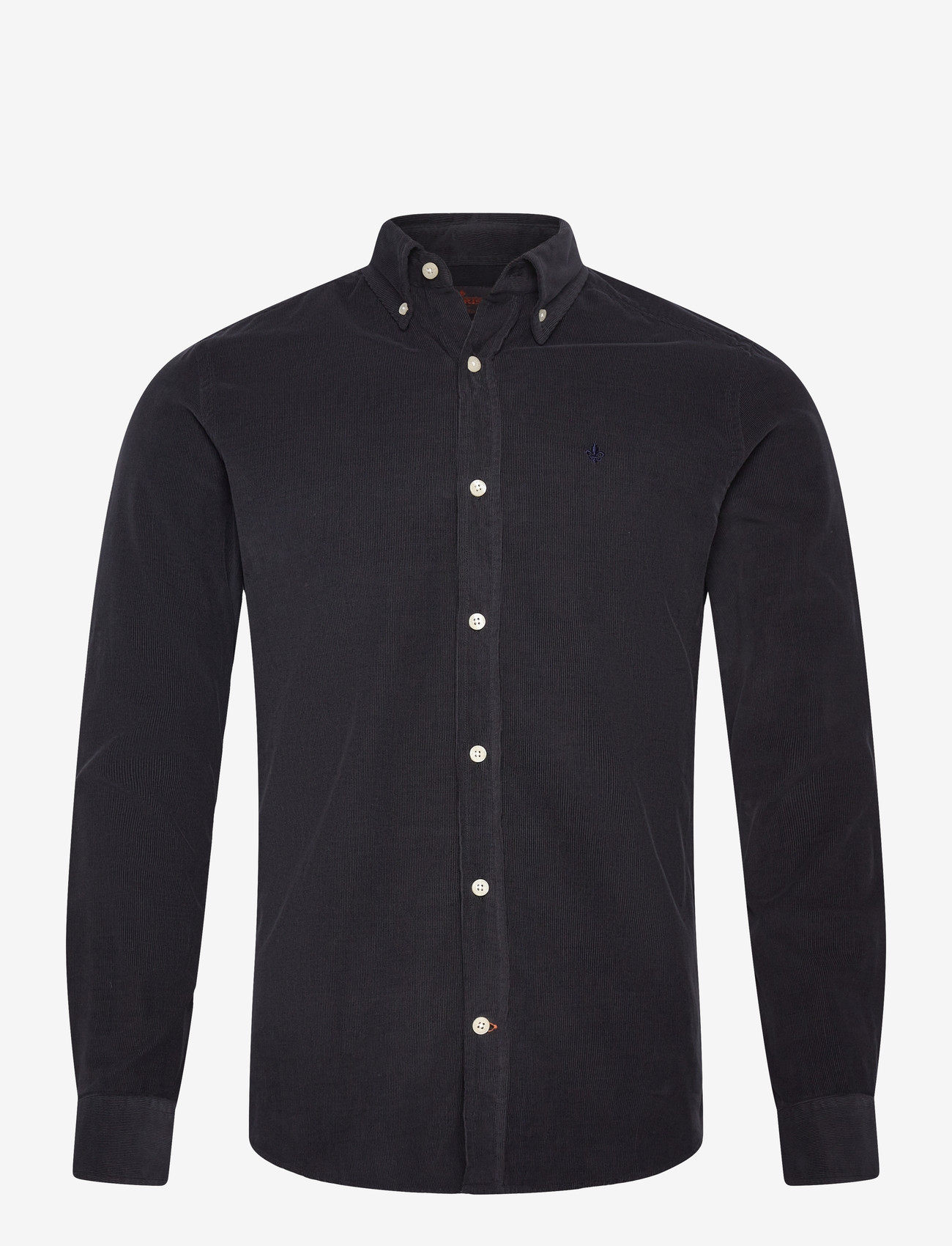Morris - Douglas Cord Shirt-Slim Fit - fløjlsskjorter - blue - 1