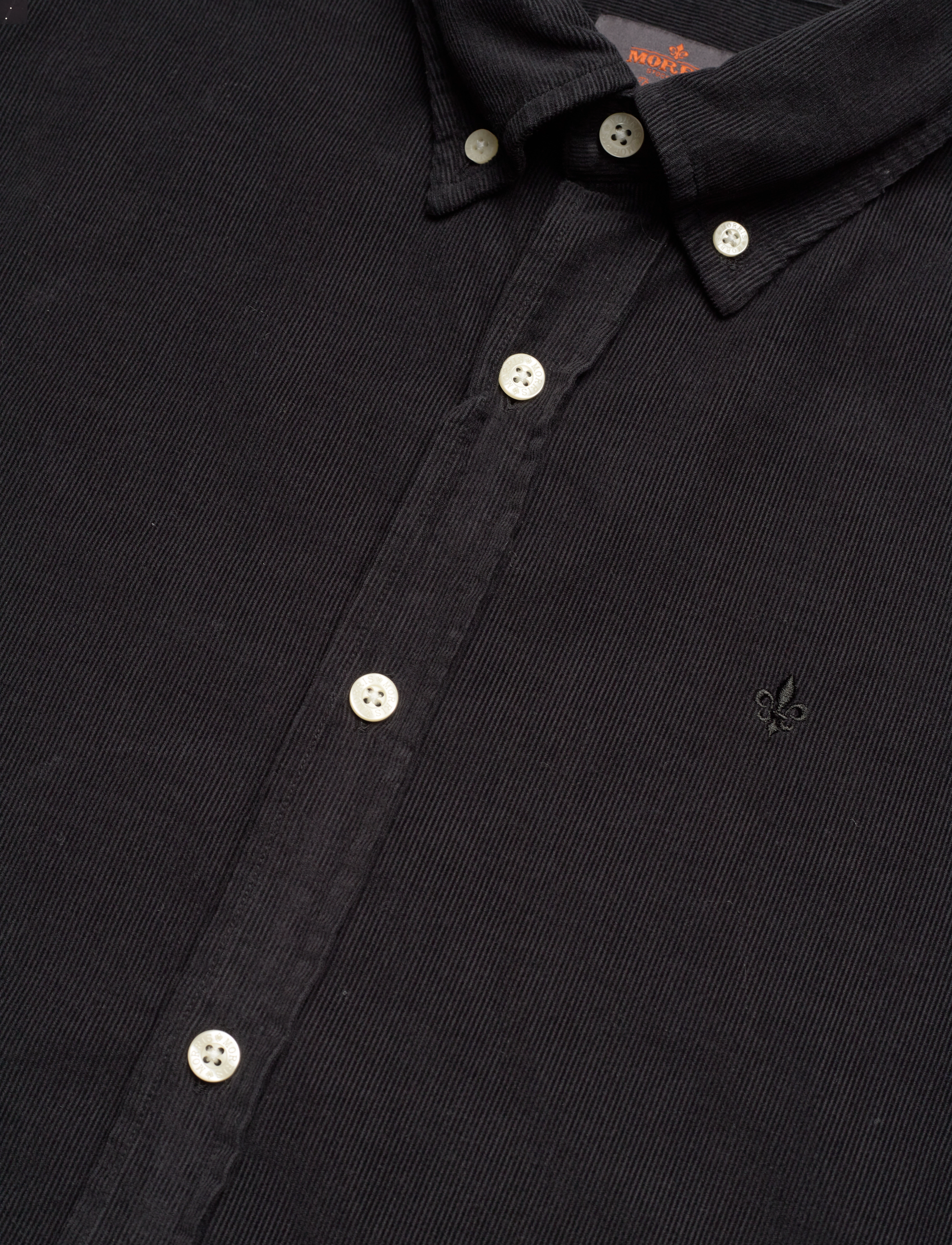Morris - Douglas Cord Shirt-Slim Fit - cordhemden - grey - 3