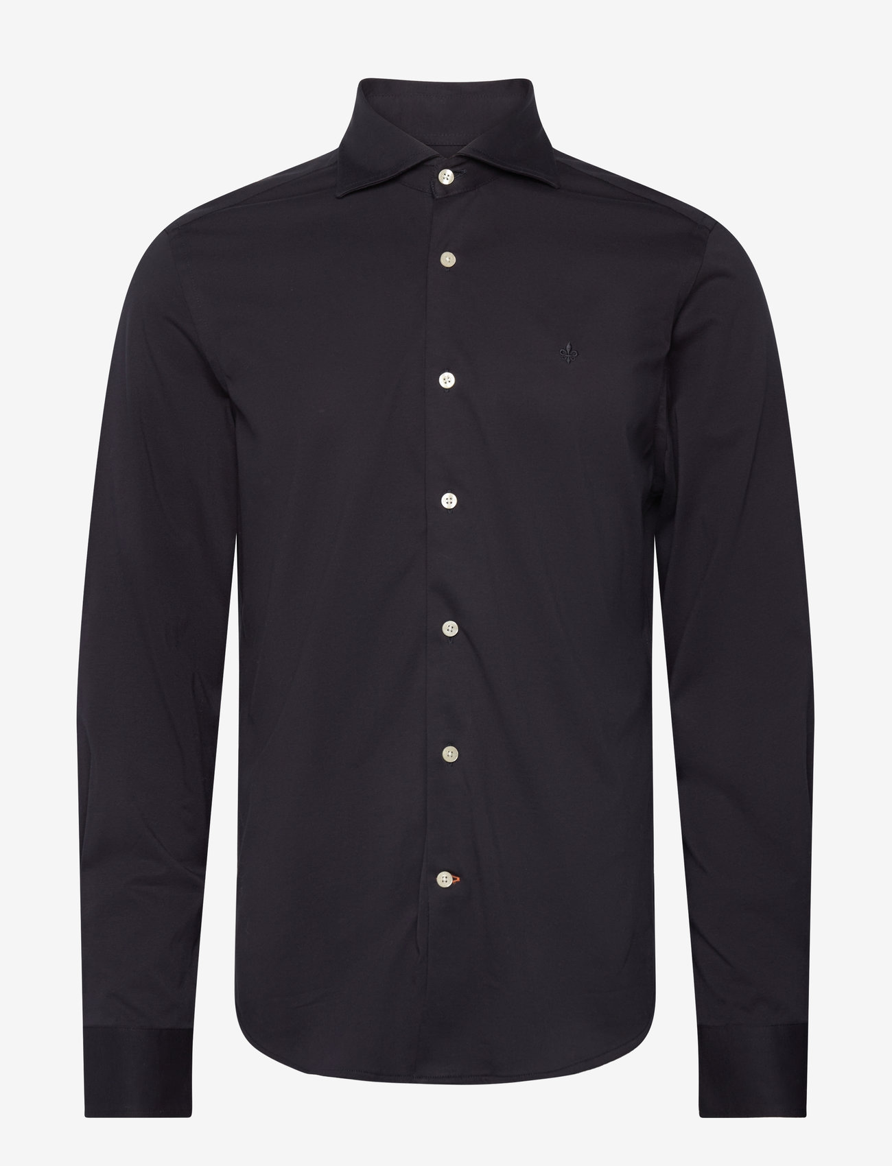 Morris - Dressed Jersey Shirt-Slim Fit - formelle skjorter - old blue - 0