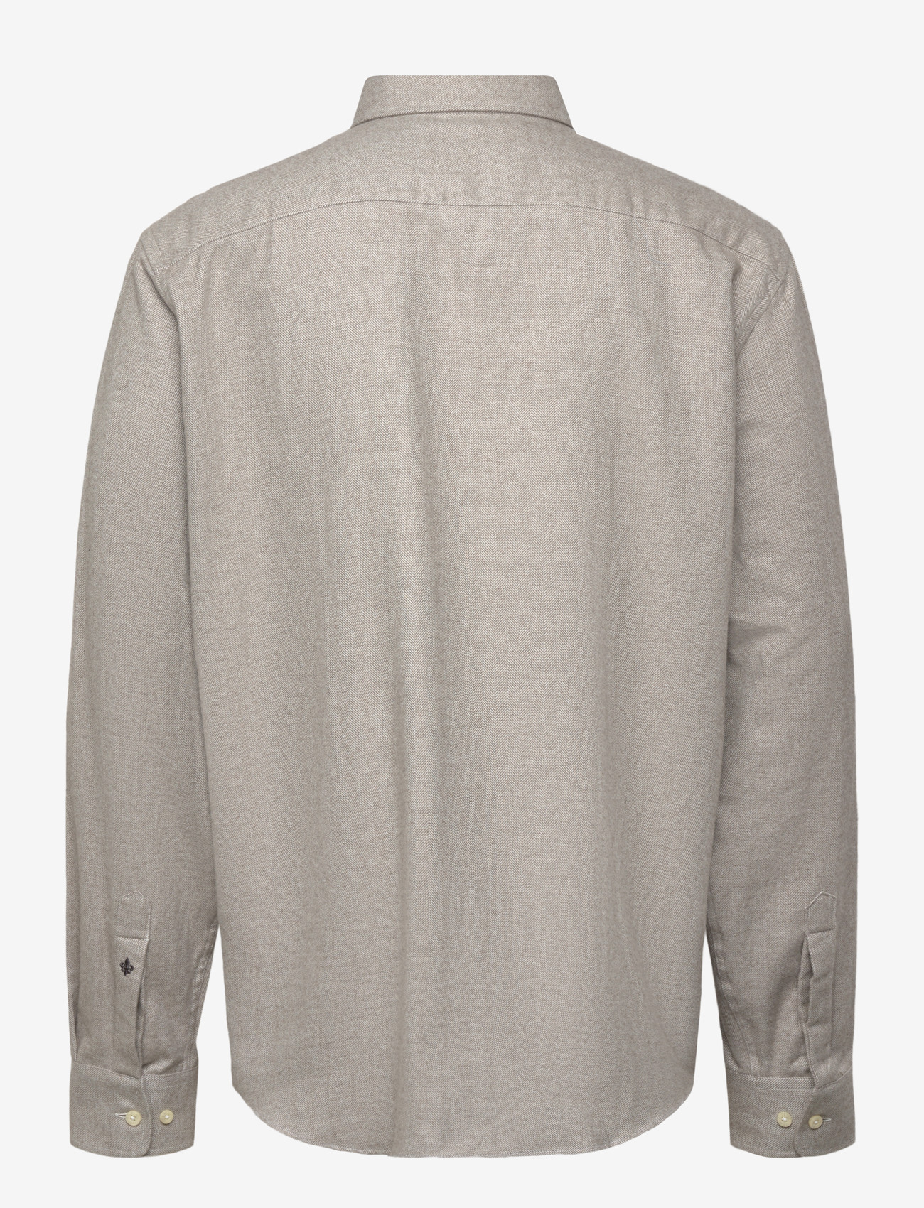 Morris - Soft Lama Shirt-Slim Fit - casual skjorter - khaki - 2
