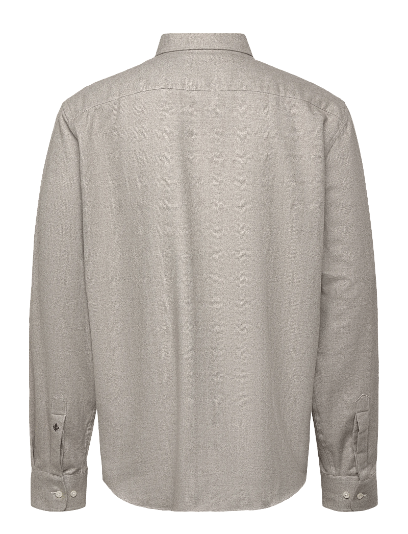Morris - Soft Lama Shirt-Slim Fit - casual skjorter - khaki - 2