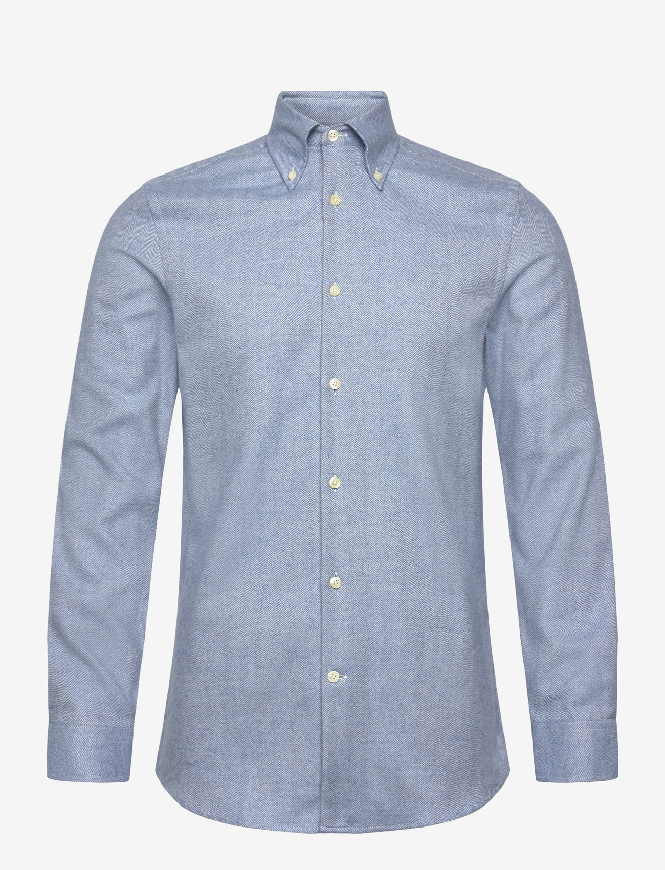 Morris - Soft Lama Shirt-Slim Fit - casual overhemden - light blue - 1