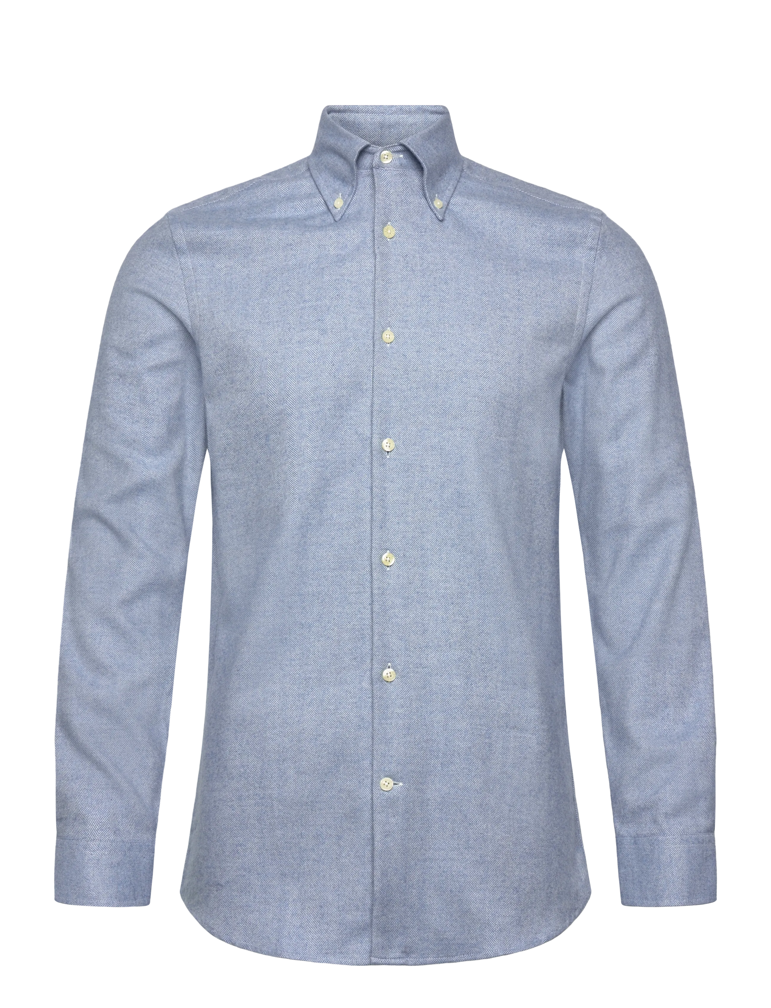 Morris Soft Lama Shirt-Slim Fit - Morris Stockholm - LIGHT BLUE / blue