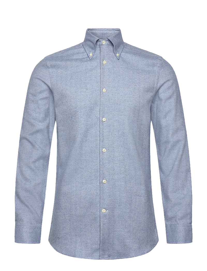 Morris - Soft Lama Shirt-Slim Fit - casual overhemden - light blue - 1