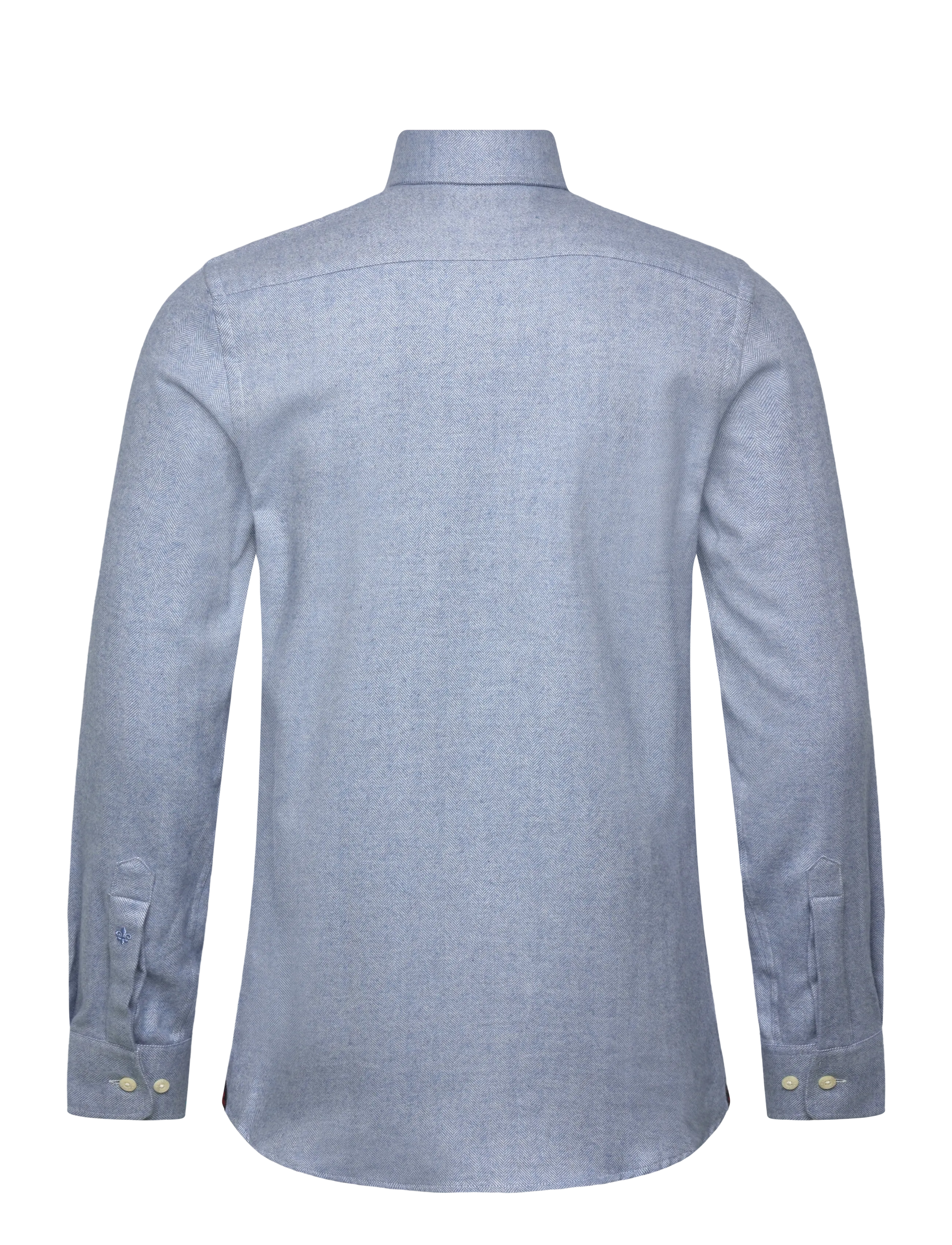 Morris - Soft Lama Shirt-Slim Fit - casual hemden - light blue - 2