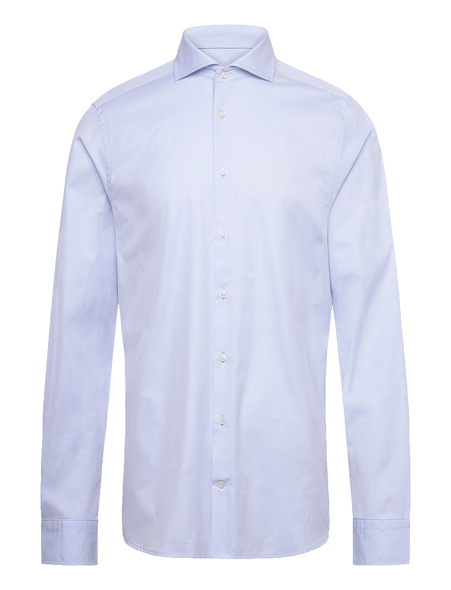 Morris - Morris Twill Shirt - formelle hemden - light blue - 1