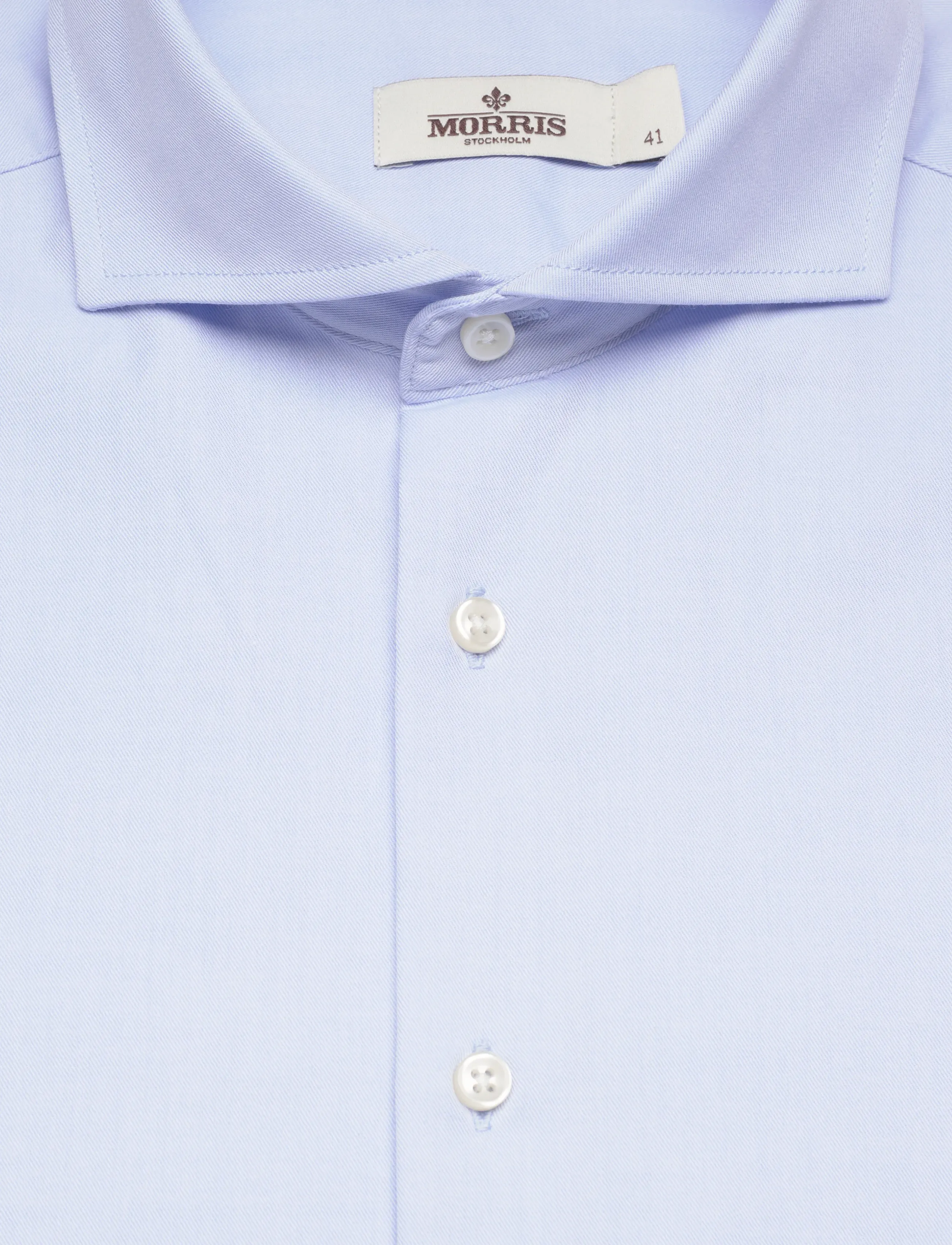 Morris - Morris Twill Shirt - formelle hemden - light blue - 5