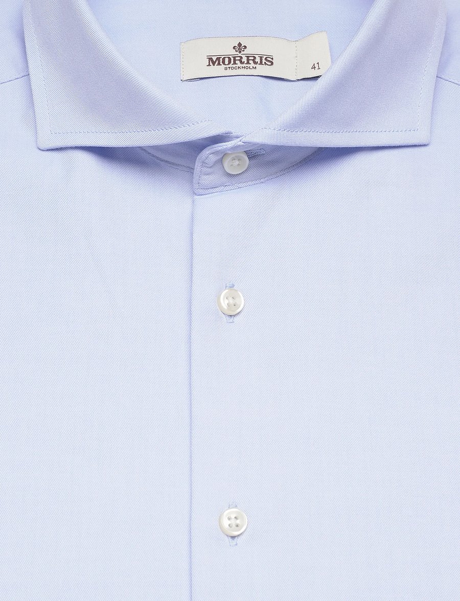Morris - Morris Twill Shirt - formelle hemden - light blue - 5