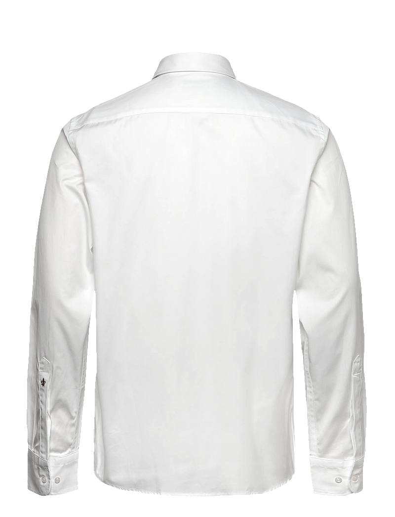 Morris - Morris Twill Shirt - formelle hemden - white - 1