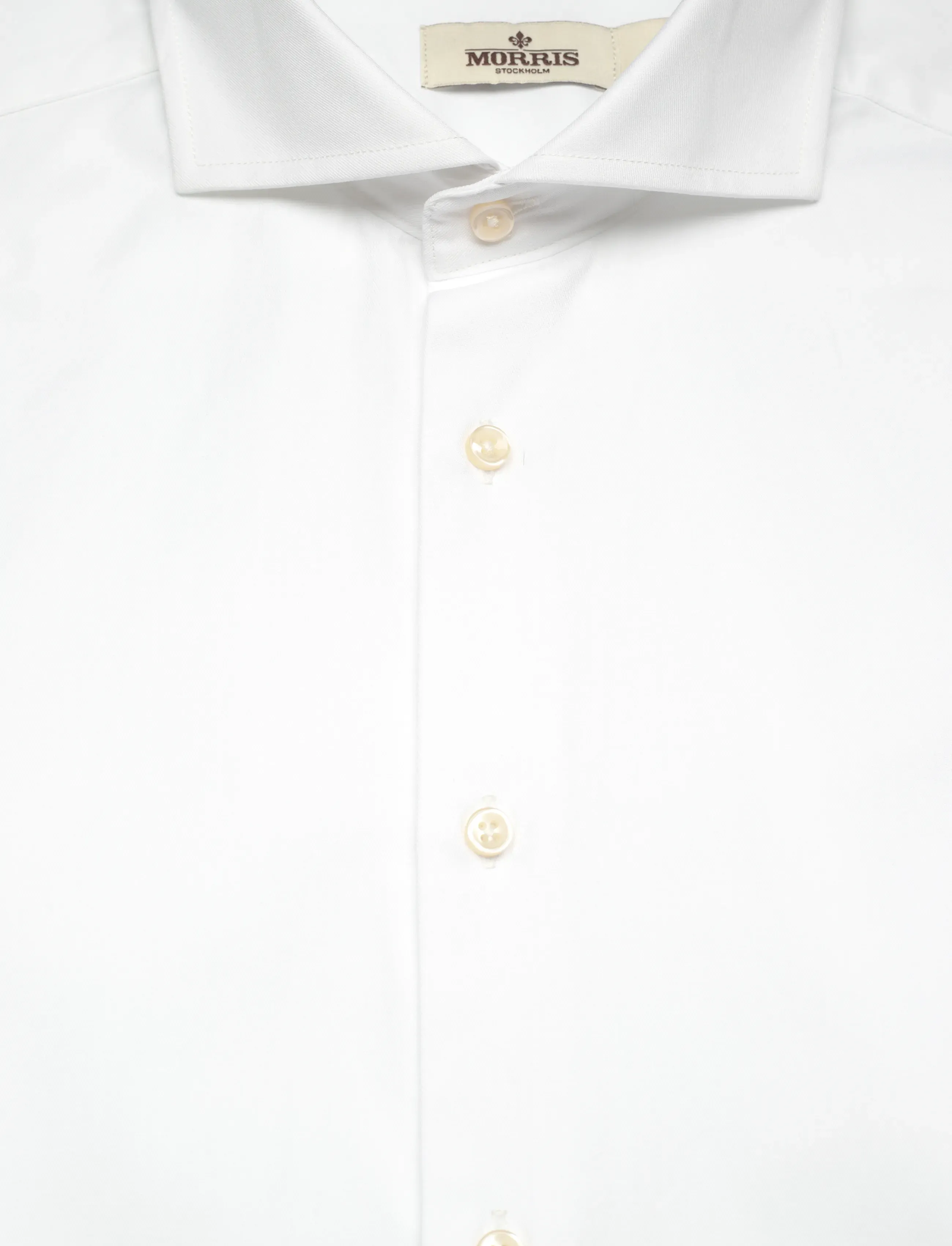 Morris - Morris Twill Shirt - formelle hemden - white - 5