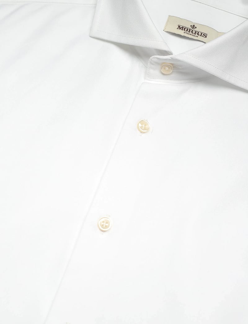Morris - Morris Twill Shirt - formelle hemden - white - 3