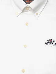 Morris - Eddie Pique Shirt - casual shirts - off white - 2