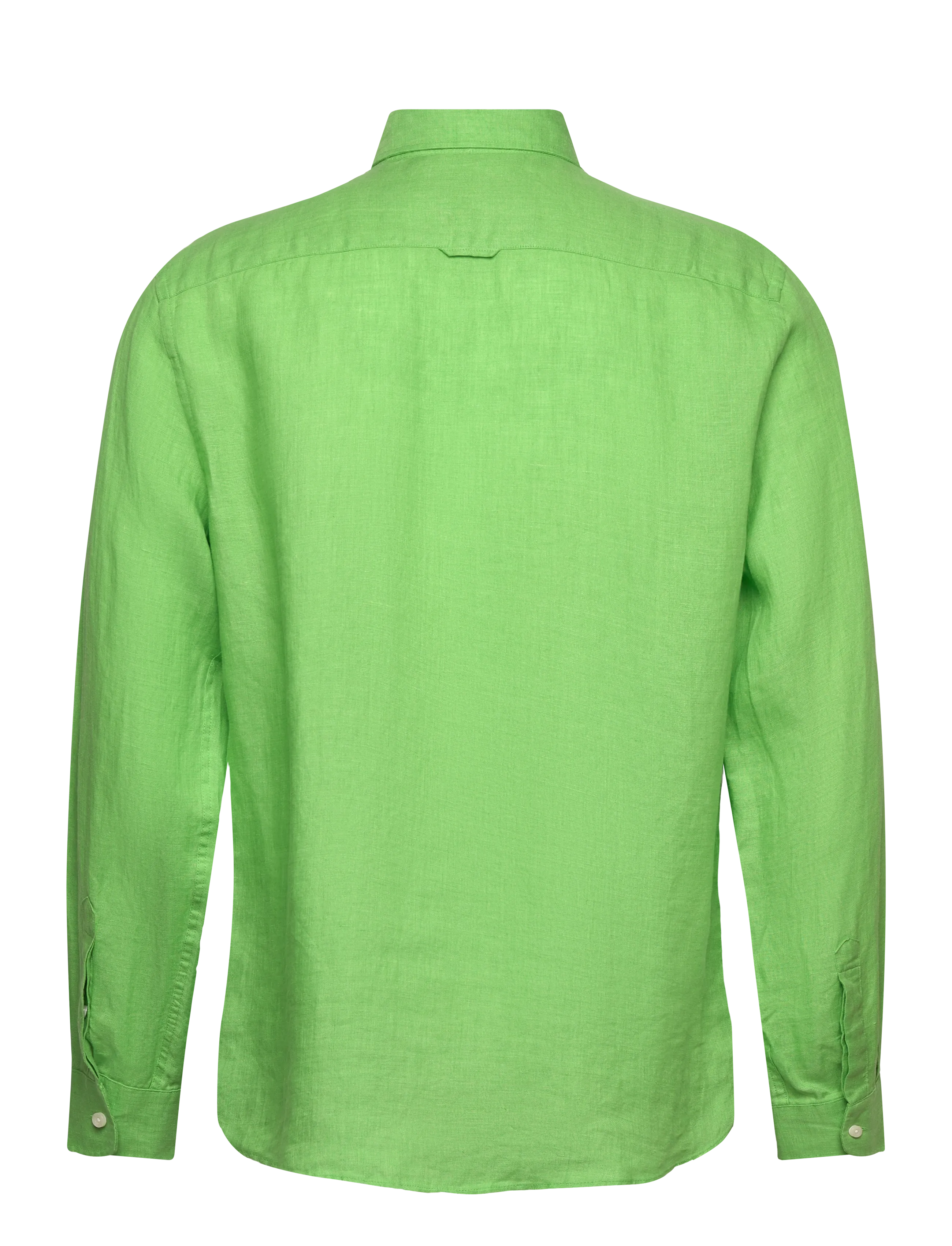 Morris - Douglas Linen Shirt-Classic Fit - leinenhemden - green - 1