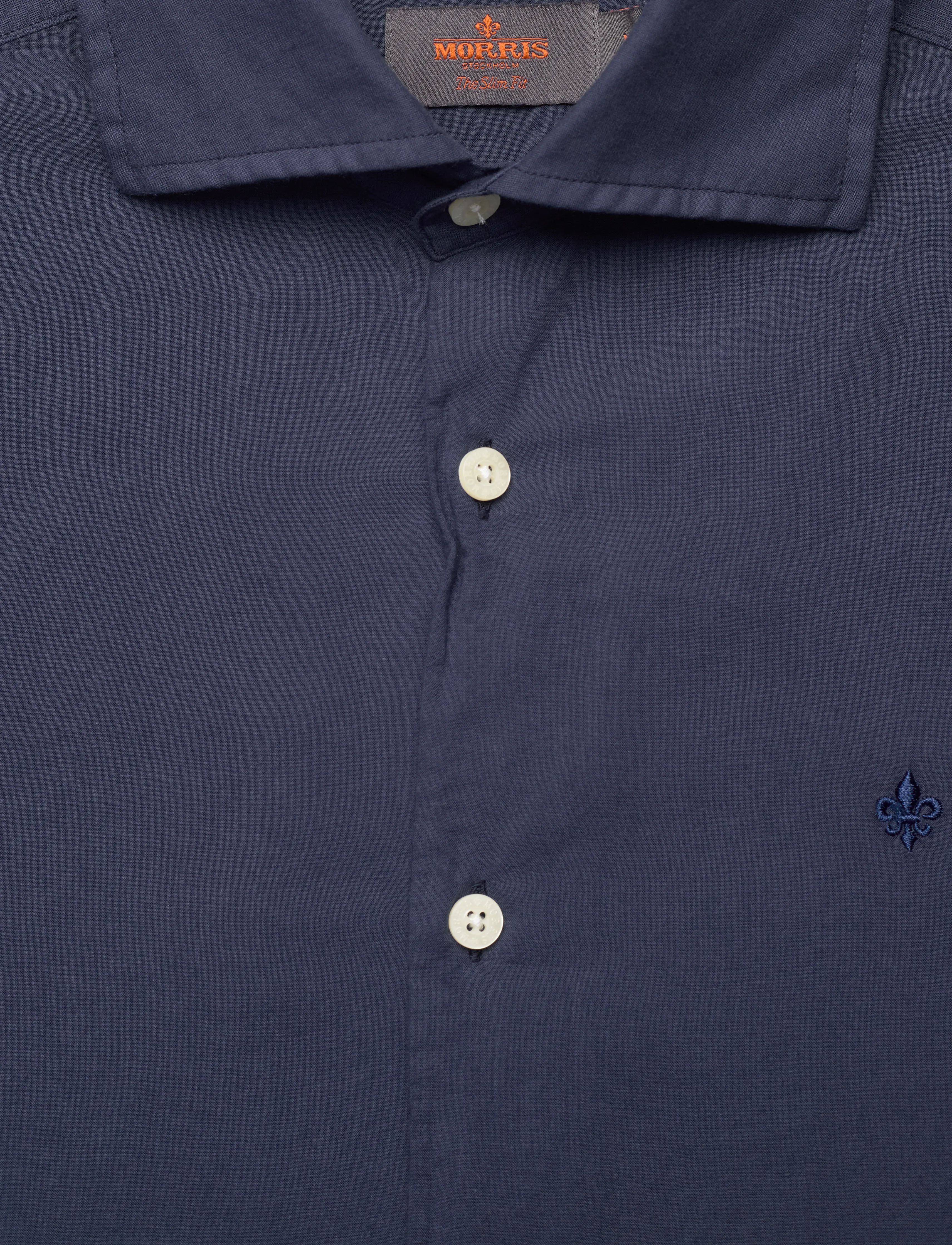 Morris - Summer Lightweight Shirt-Slim Fit - blue - 2
