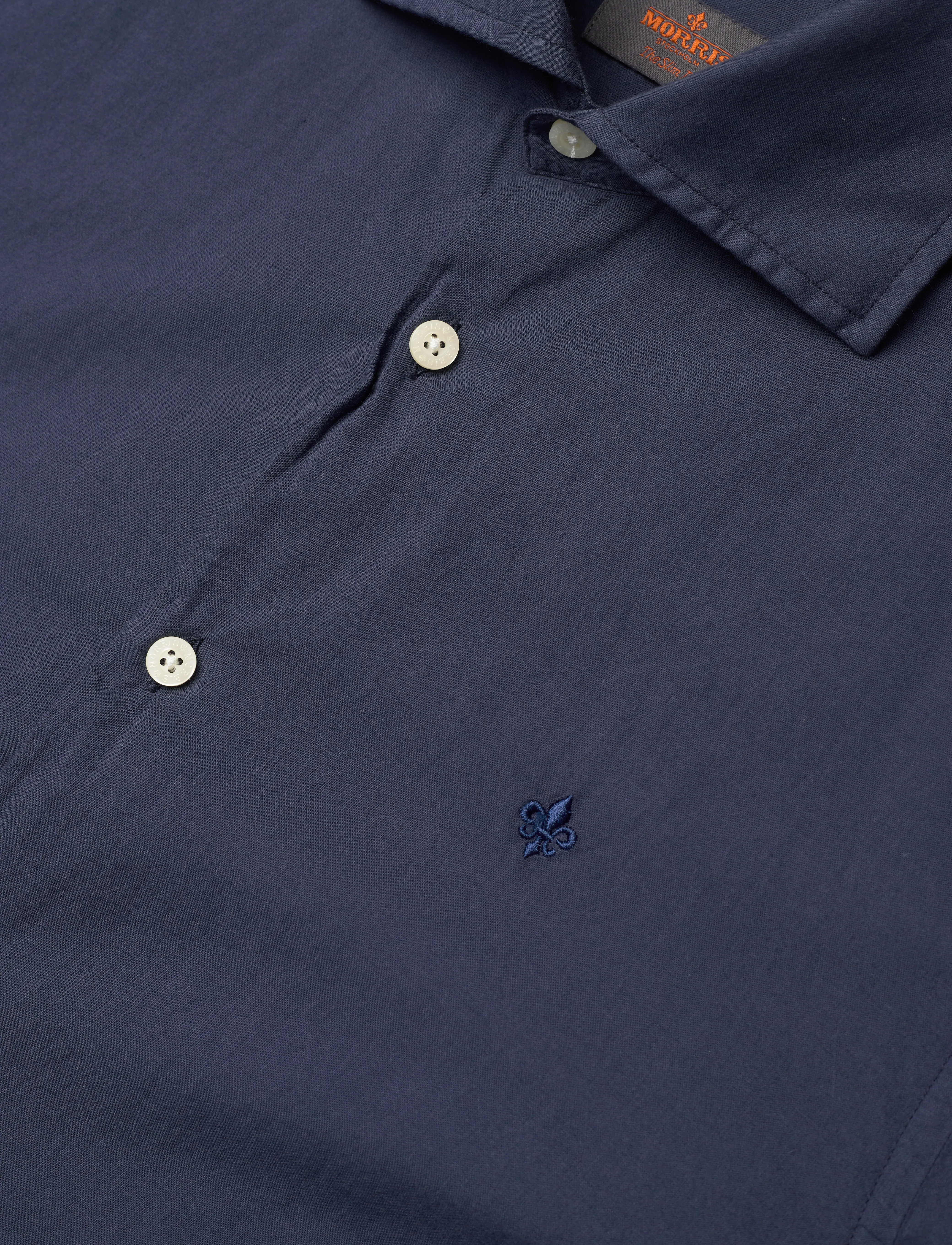 Morris - Summer Lightweight Shirt-Slim Fit - blue - 3