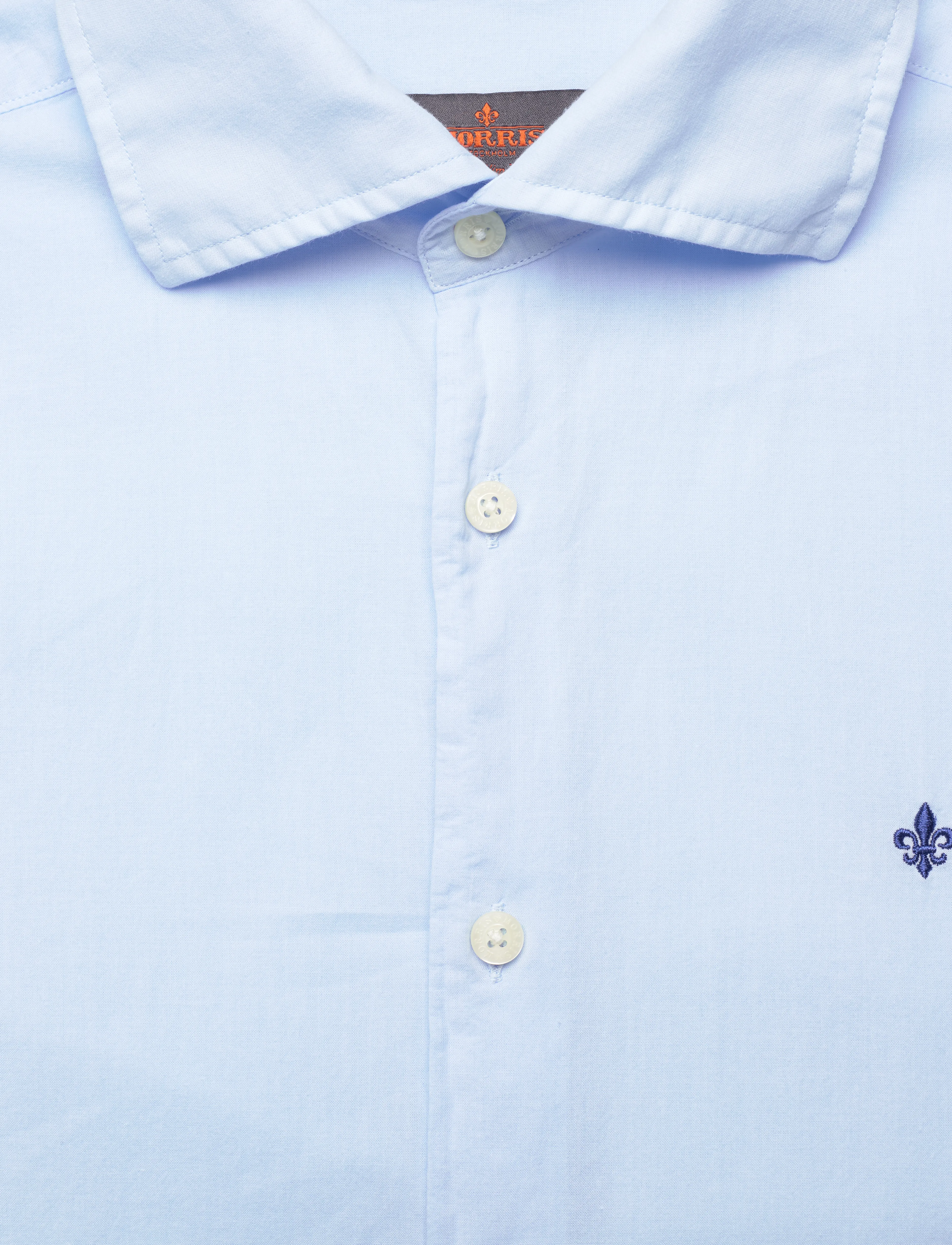 Morris - Summer Lightweight Shirt-Slim Fit - light blue - 2