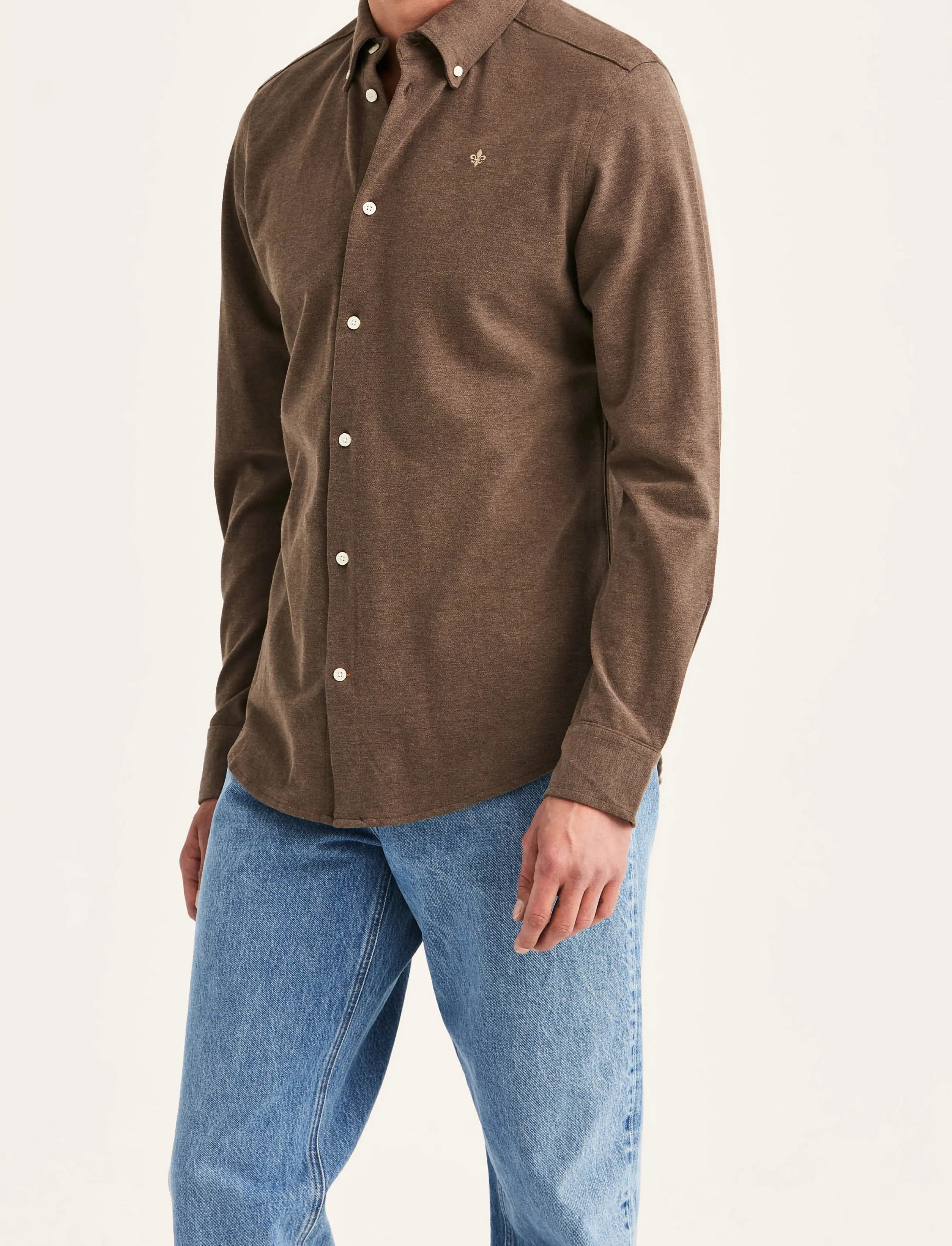 Morris Camden Piqué Shirt skjortor & blusar herr – bild 5