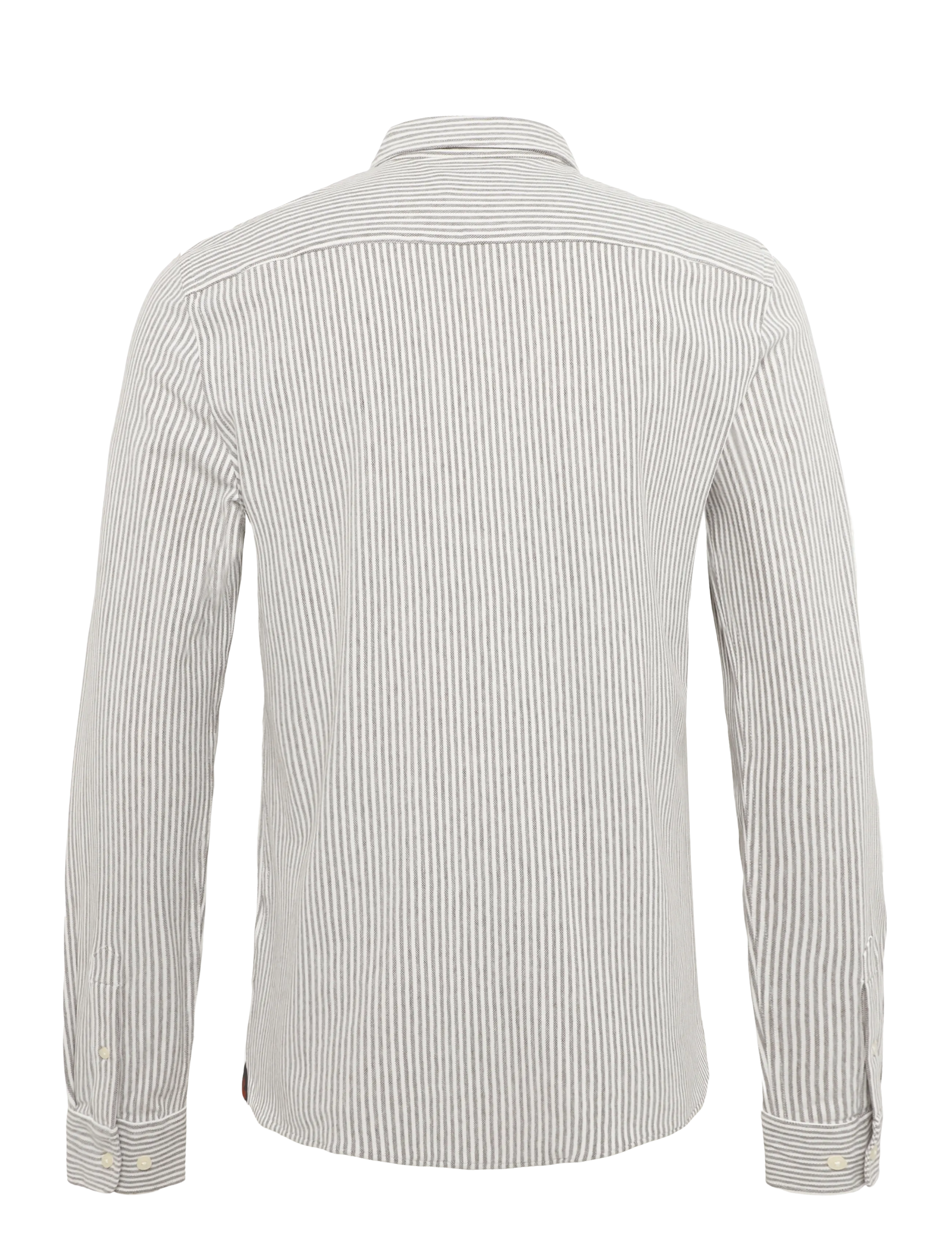 Morris - Camden Piqué Shirt - formelle skjorter - dark brown - 2