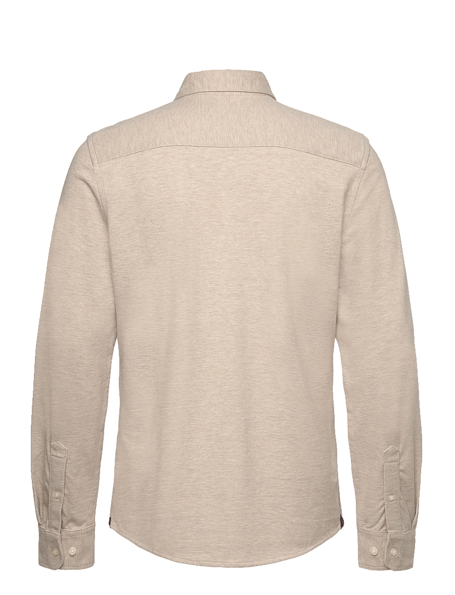 Morris - Camden Piqué Shirt - pidulikud särgid - khaki - 2