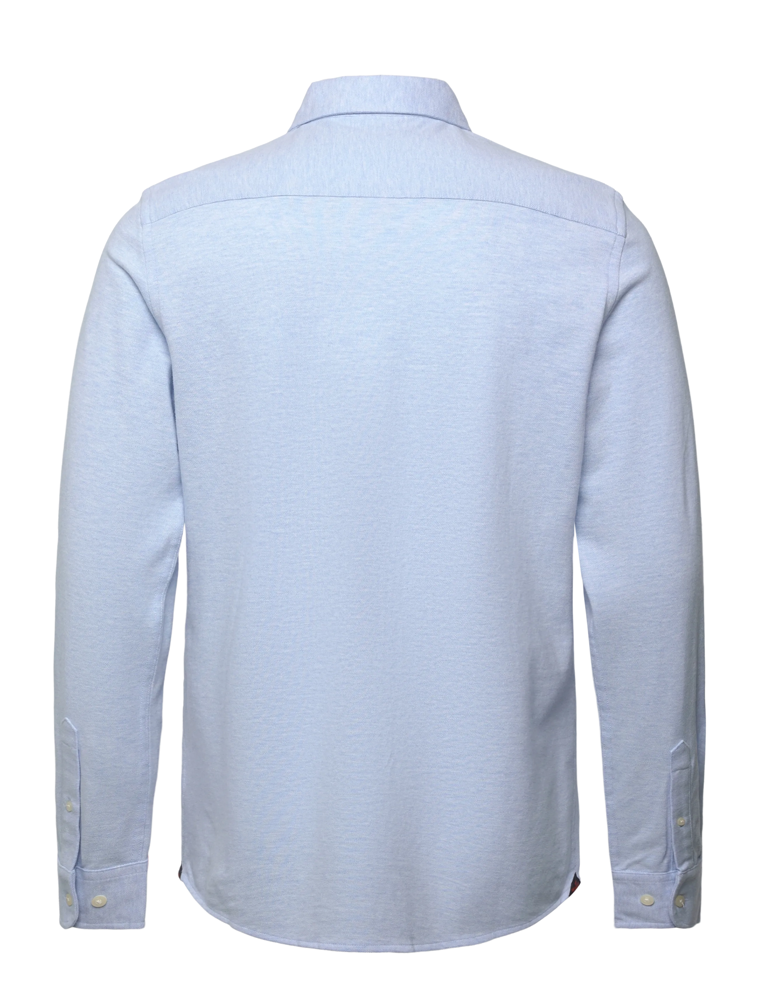 Morris - Camden Piqué Shirt - formelle hemden - light blue - 2