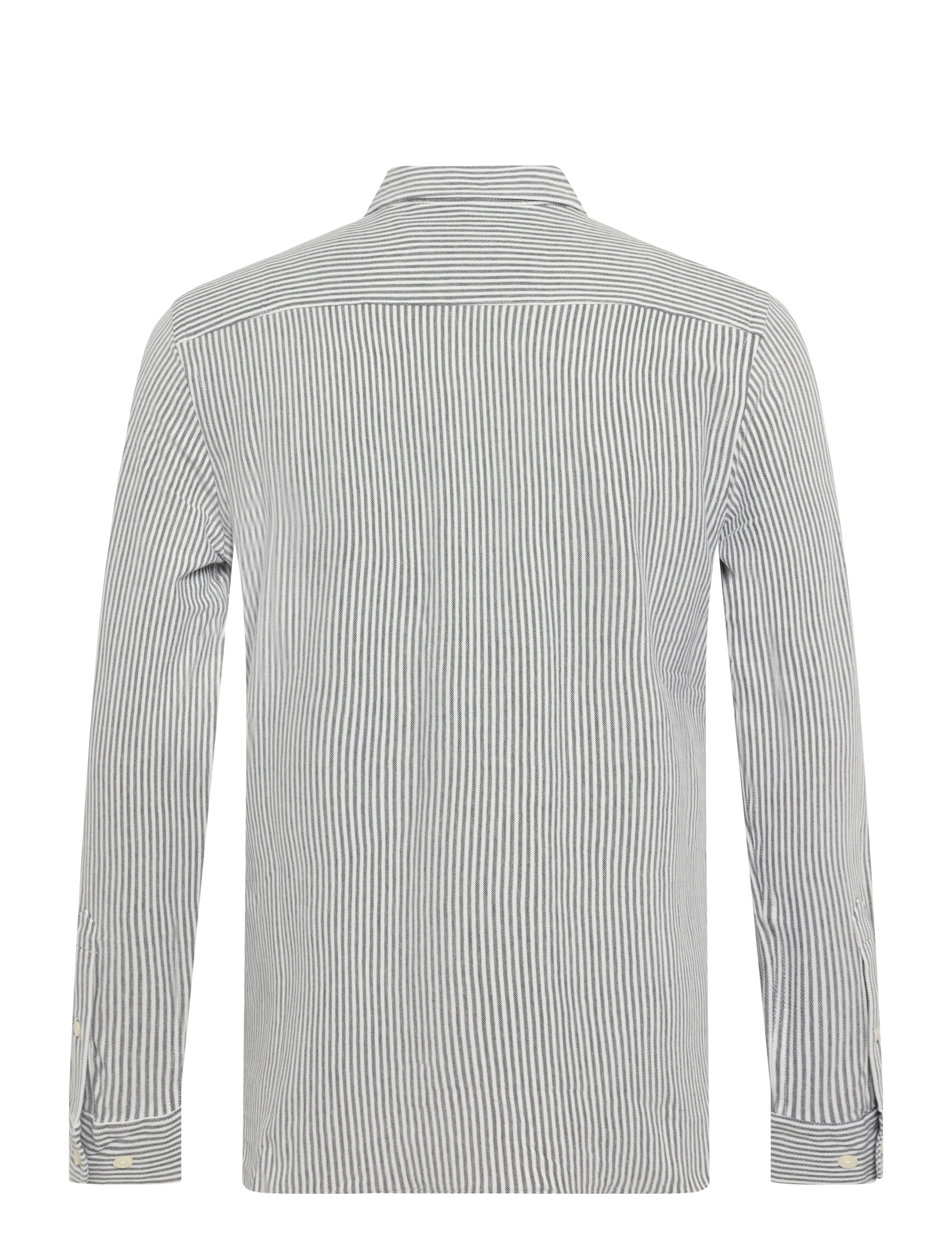 Morris - Camden Piqué Shirt - formelle skjorter - navy - 2