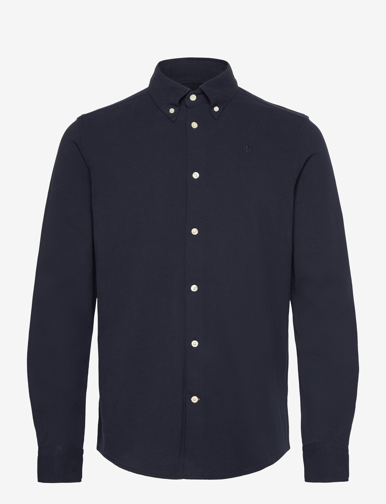 Morris - Camden Piqué Shirt - koszule wizytowe - old blue - 1