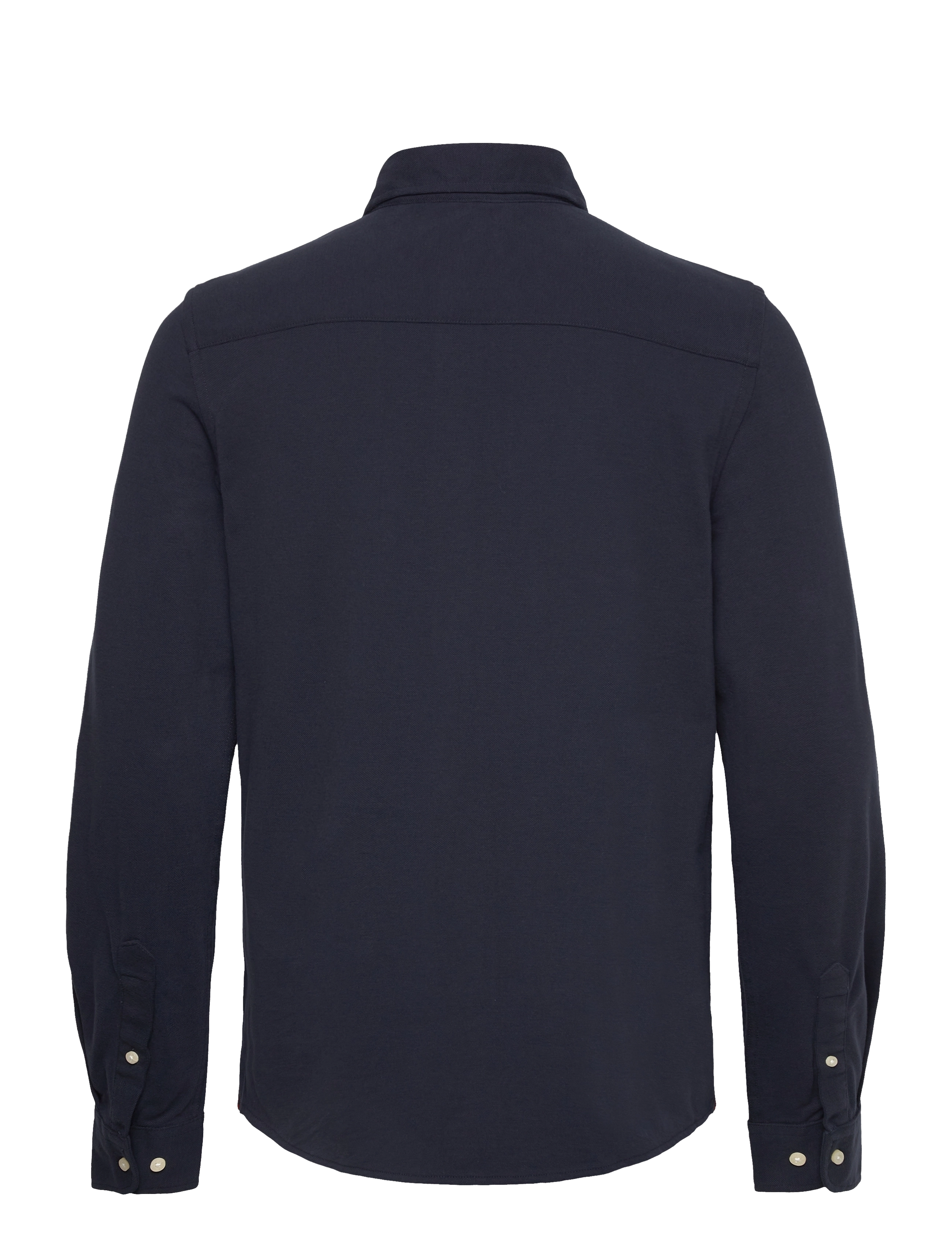 Morris - Camden Piqué Shirt - kostymskjortor - old blue - 2
