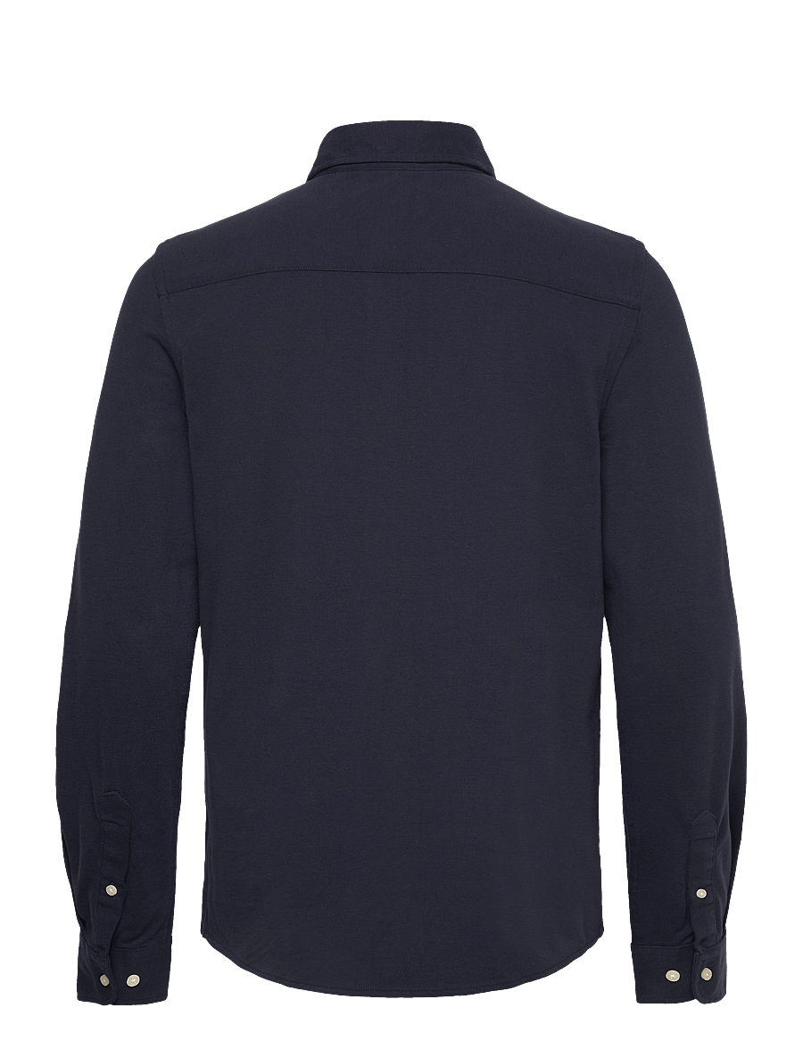 Morris - Camden Piqué Shirt - kostymskjortor - old blue - 2