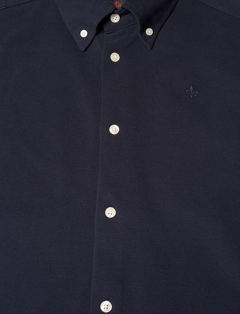 Morris - Camden Piqué Shirt - koszule wizytowe - old blue - 5