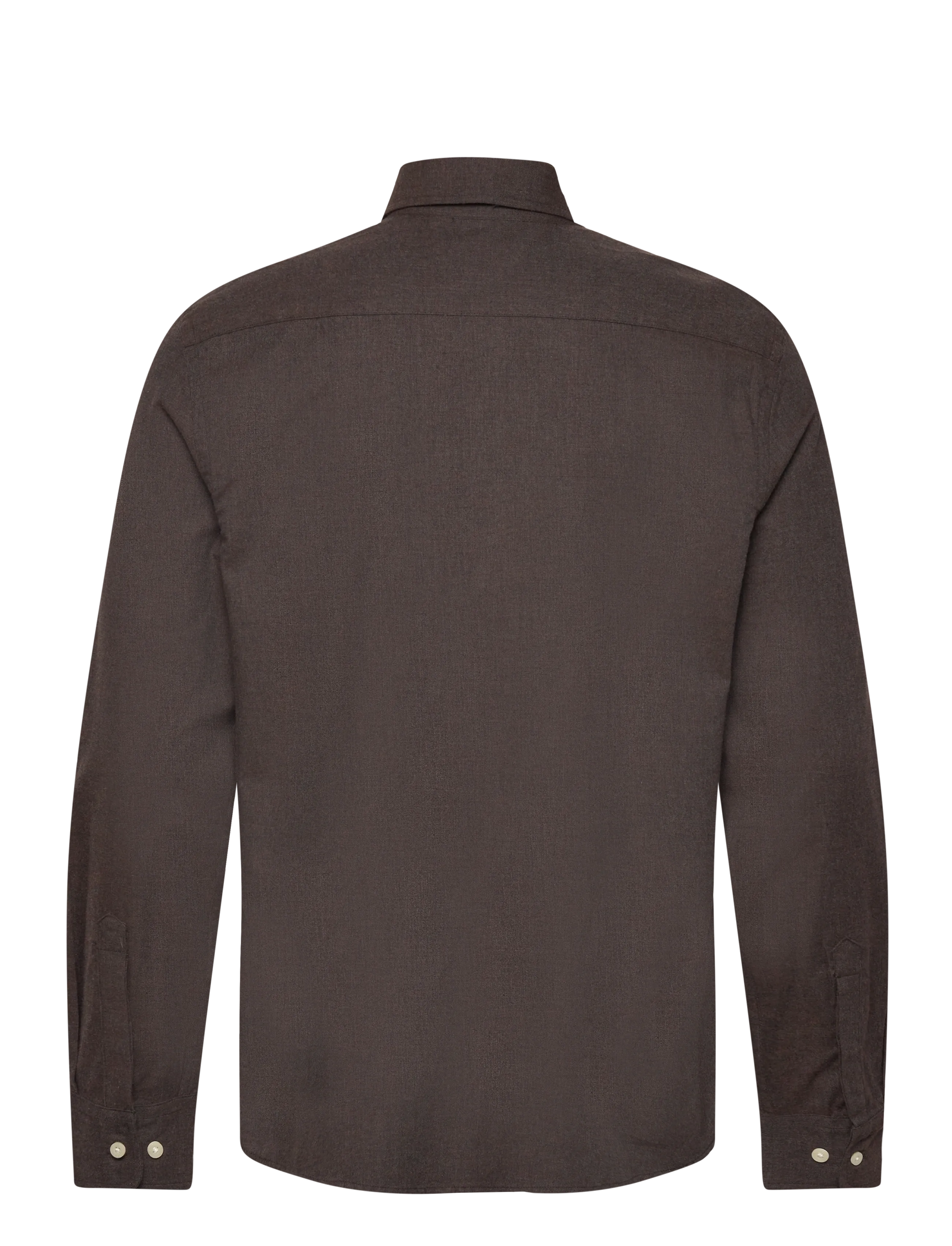 Morris - Watts Flannel Shirt-Slim Fit - brown - 2