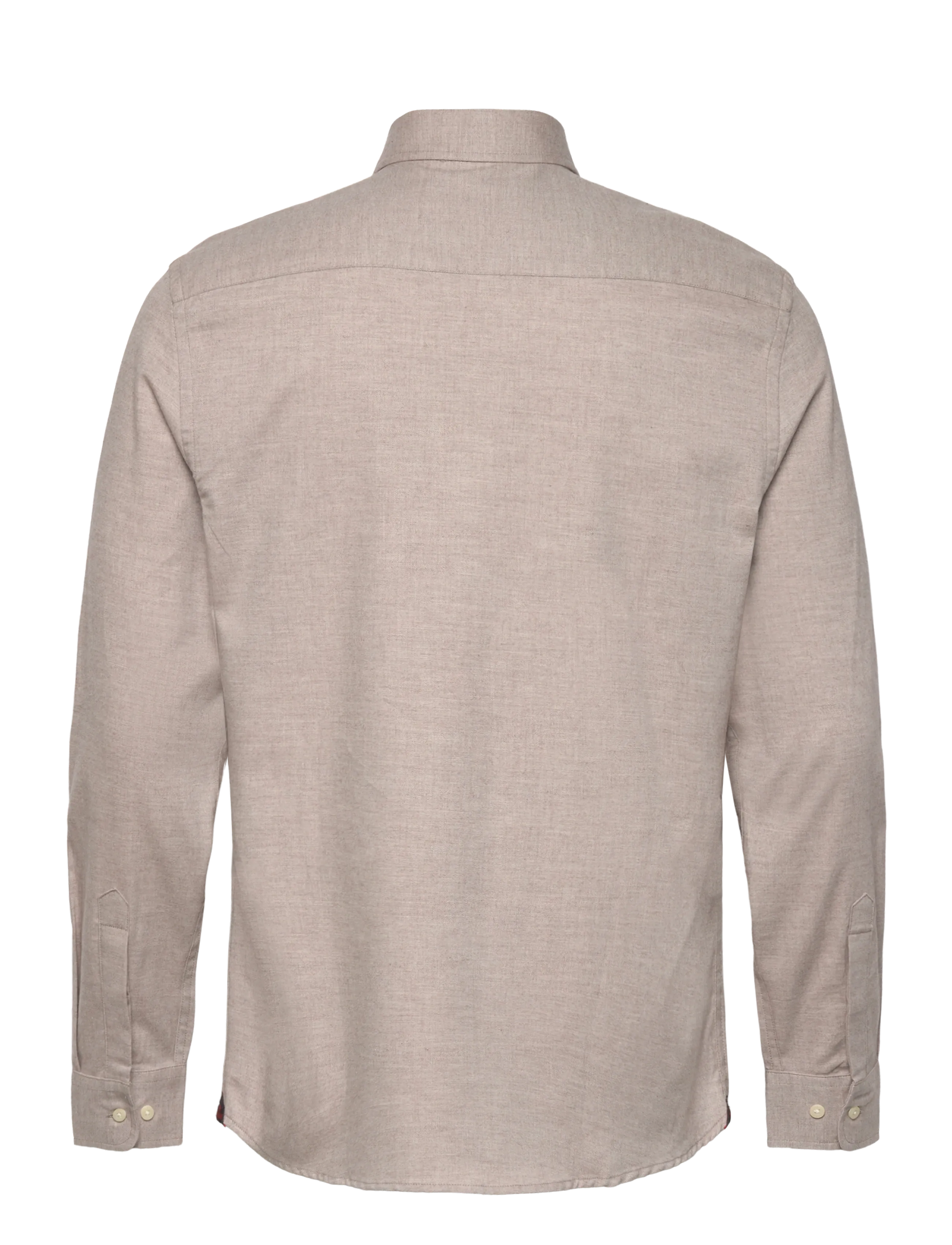 Morris - Watts Flannel Shirt-Slim Fit - khaki - 2