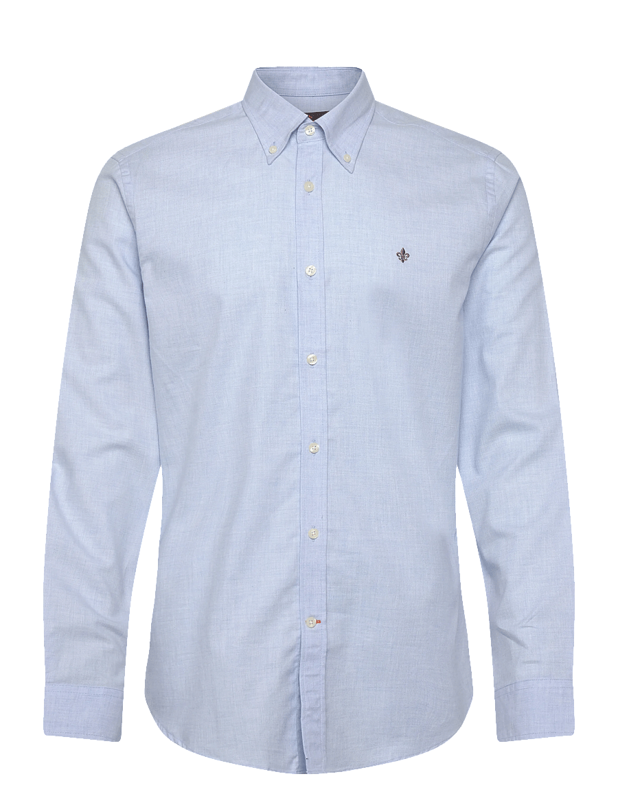 Morris - Watts Flannel Shirt-Slim Fit - light blue - 1
