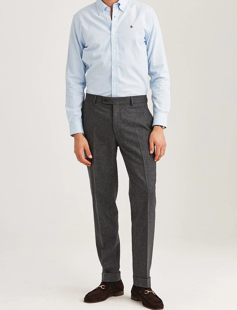 Morris - Watts Flannel Shirt-Slim Fit - light blue - 3