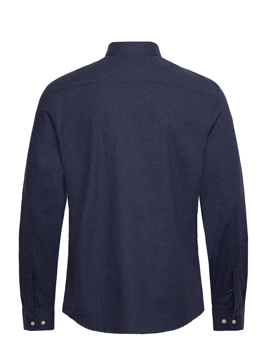 Morris - Watts Flannel Shirt-Slim Fit - flanellskjortor - navy - 2