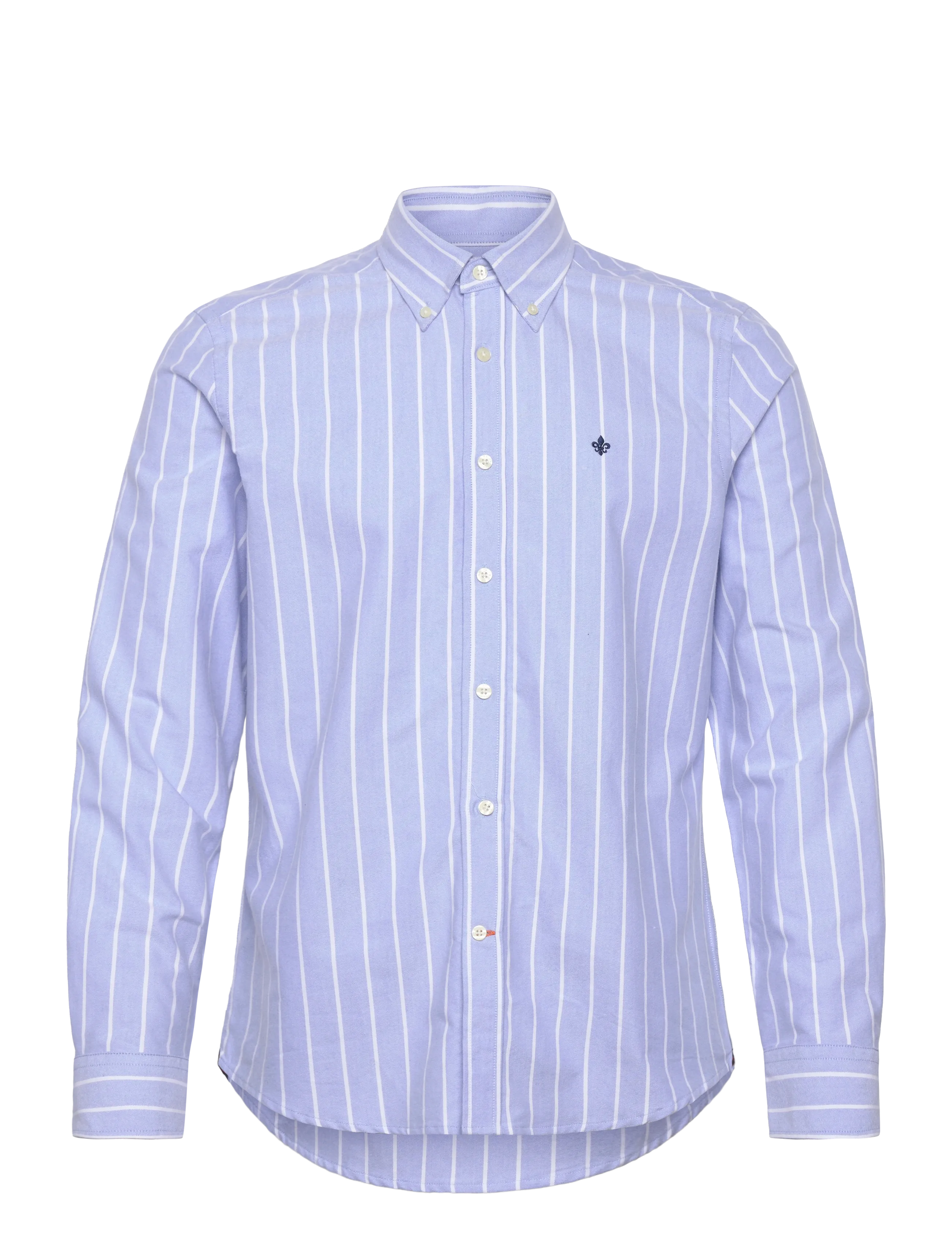 Morris Douglas Oxford Stripe-Slim Fit - Morris Stockholm - LIGHT BLUE / blue