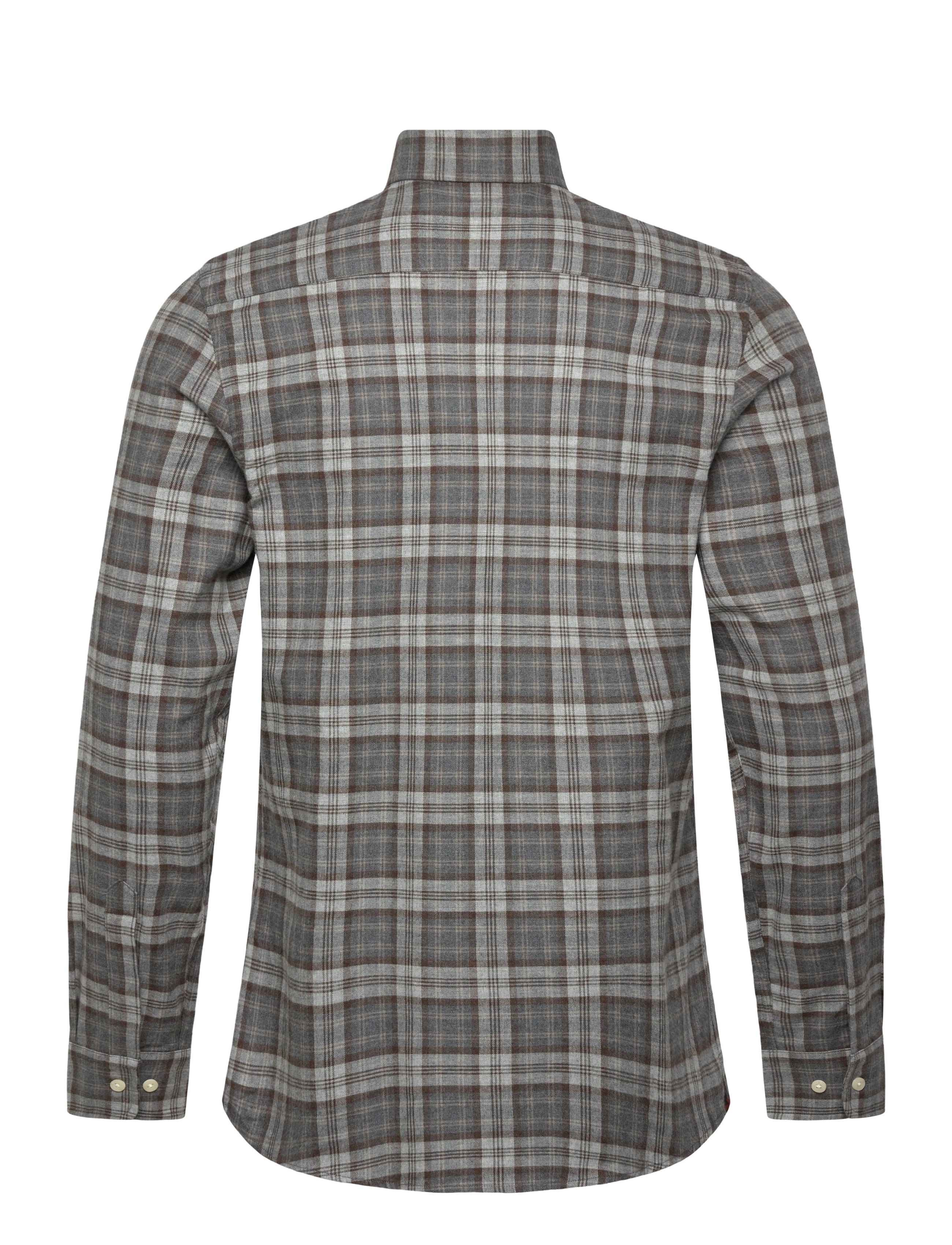 Morris - Watts Check Shirt-Slim Fit - grey - 2